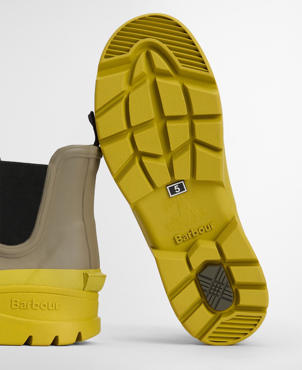 BarbourBarbour Nimbus Chelsea Welly Dusky GreenFootwearDusky Green/Limeade - Blue Water Clothing