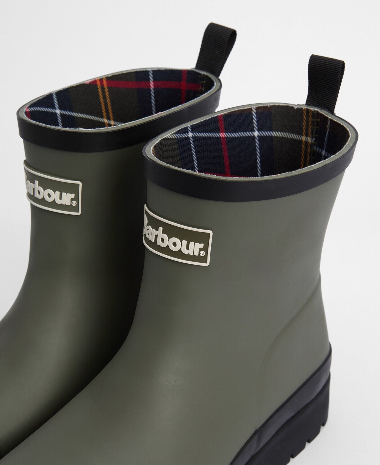 BarbourBarbour Portree Wedge WellyFootwearDusky Olive/Black - Blue Water Clothing