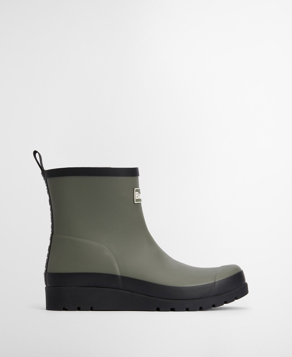 BarbourBarbour Portree Wedge WellyFootwearDusky Olive/Black - Blue Water Clothing