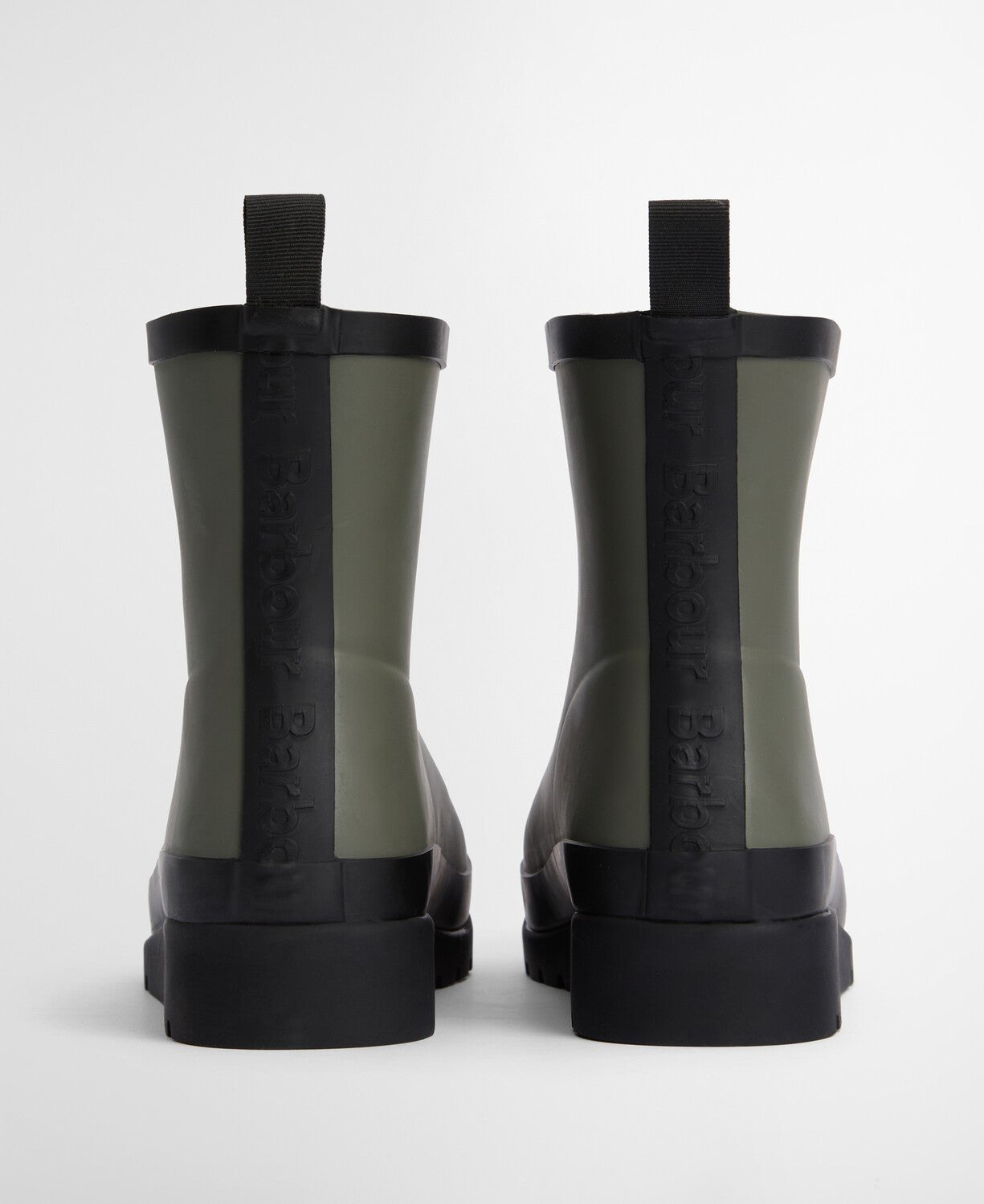 BarbourBarbour Portree Wedge WellyFootwearDusky Olive/Black - Blue Water Clothing