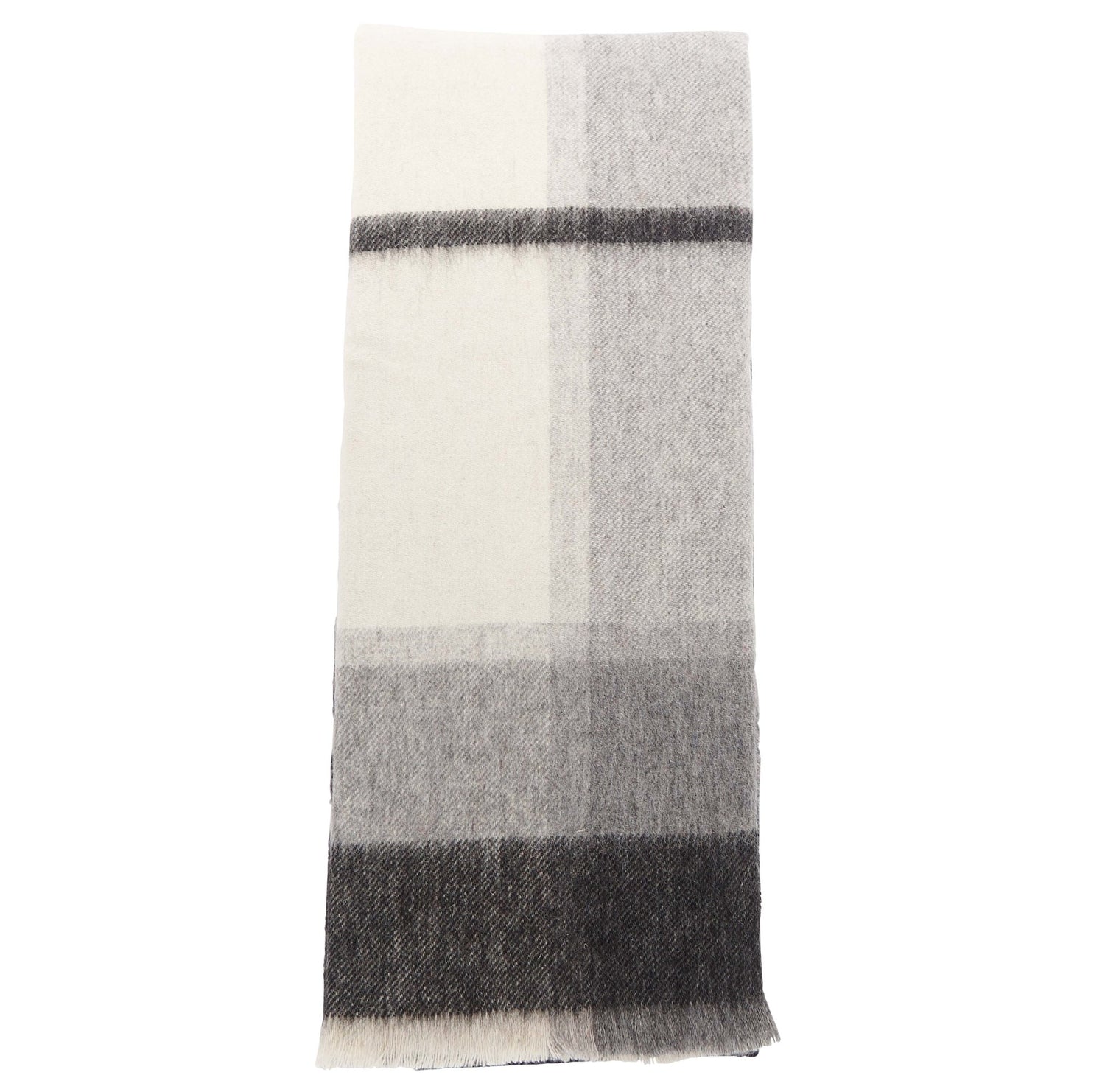 BarbourBarbour Rosefield Tartan Scarfaccessoriesmonochrome - Blue Water Clothing