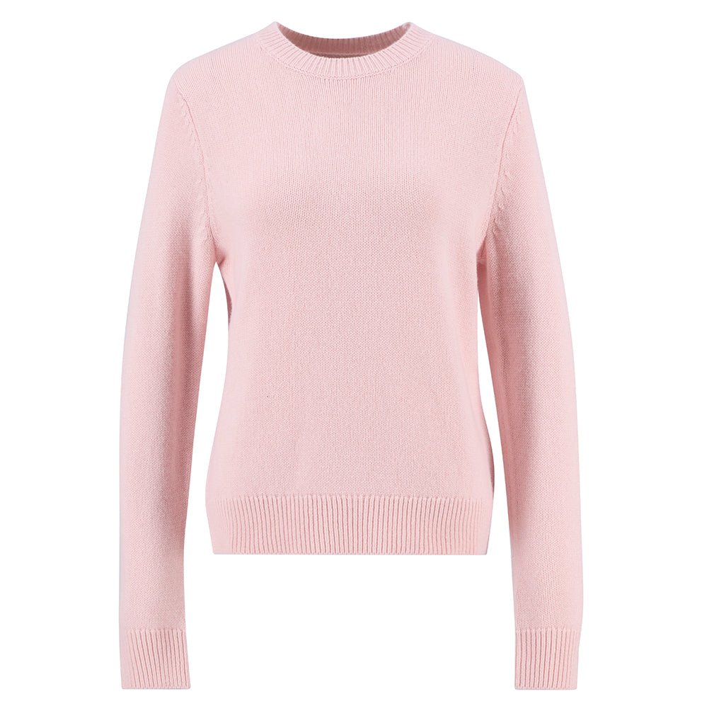 BarbourBarbour Woodhouse Knitted Jumper Pink BlushClothingPink Blush - Blue Water Clothing
