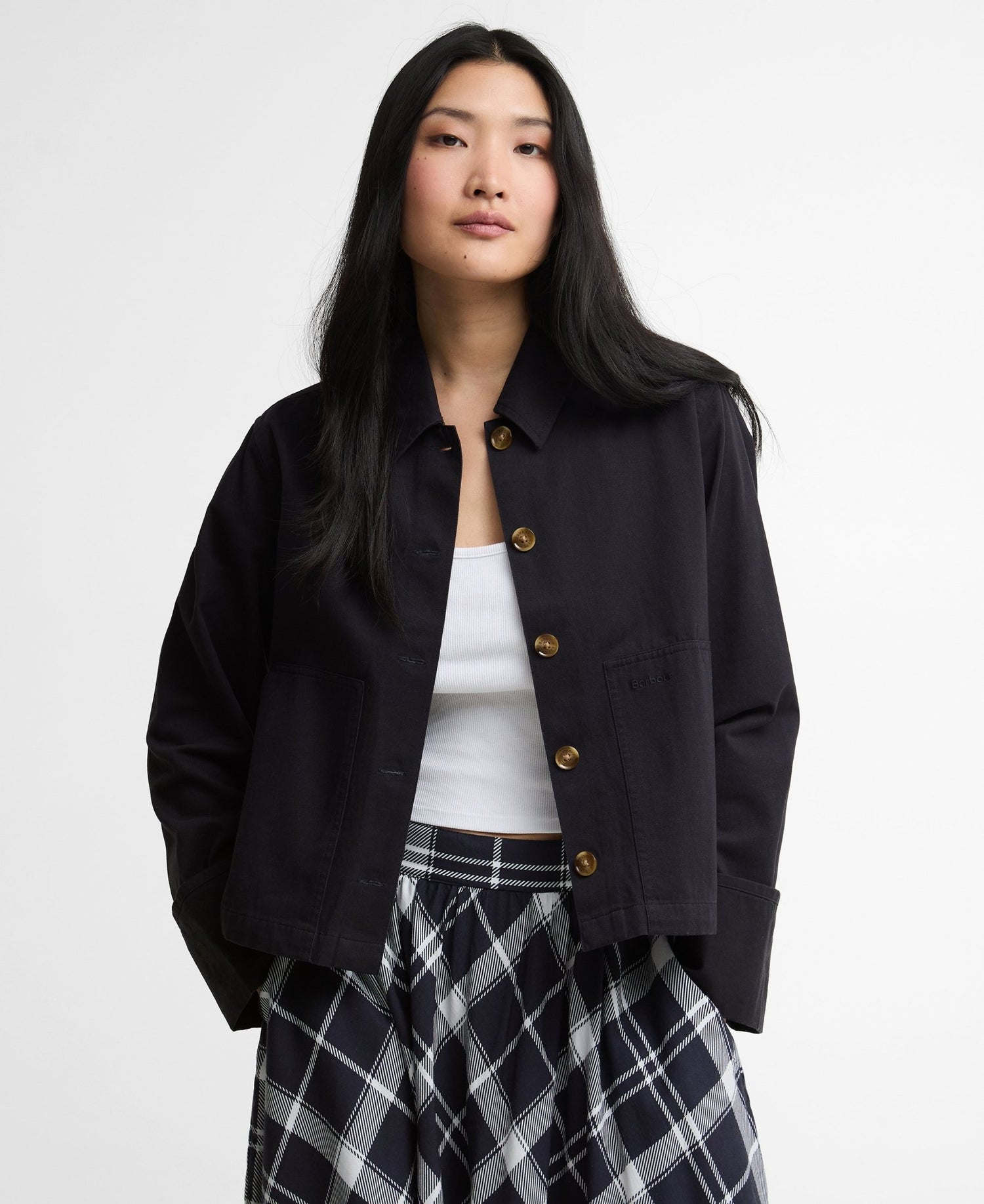 BarbourBarbour Aylesby OvershirtShirtDark Navy - Blue Water Clothing
