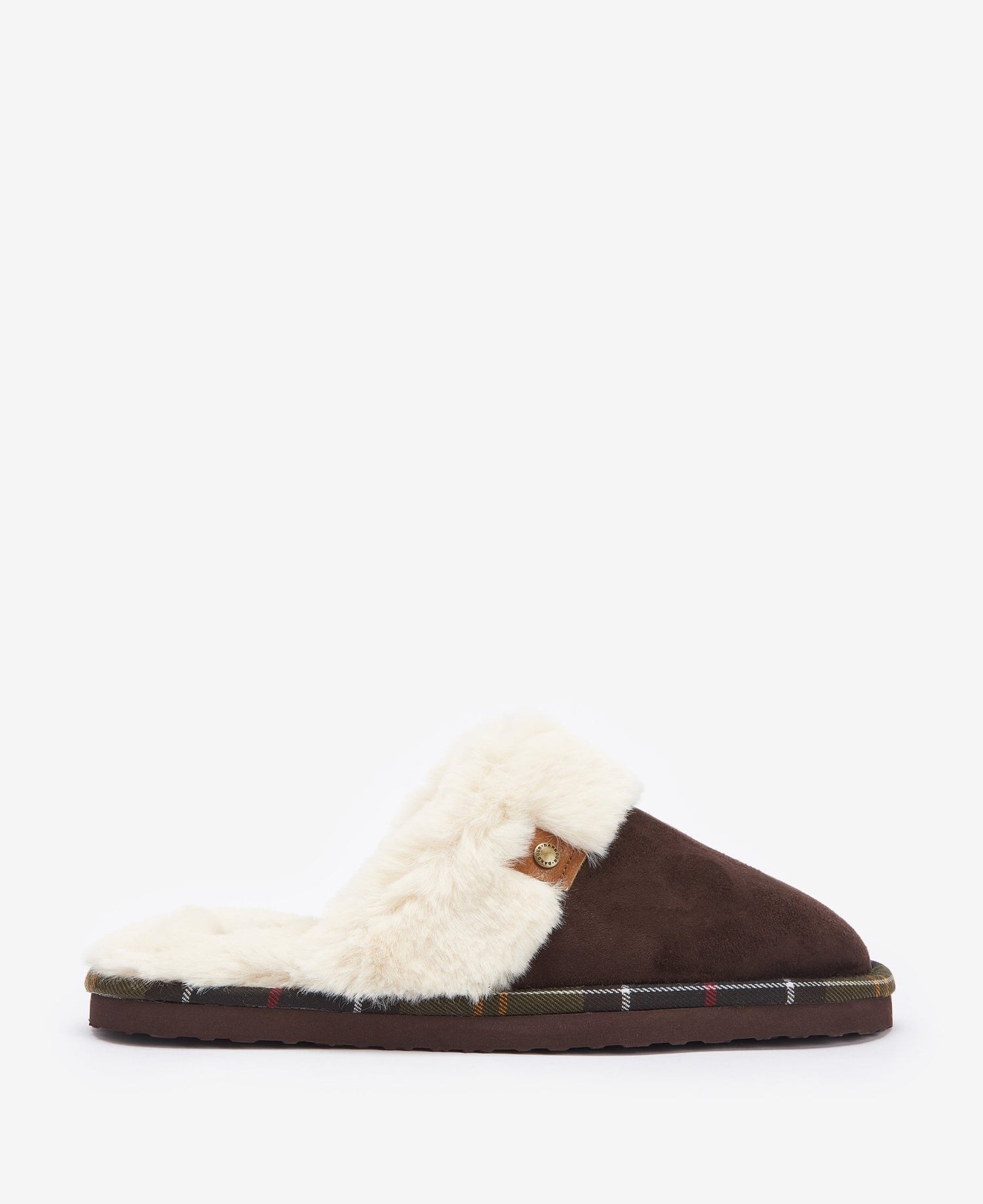 BarbourBarbour Claudia Mule SlippersFootwearBrown - Blue Water Clothing