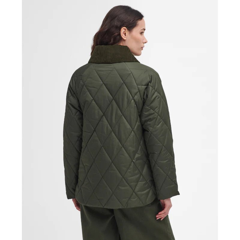 BarbourBarbour Dalroy Quilt Ladies Jacket Olive/AncientCoats & JacketsOlive - Blue Water Clothing