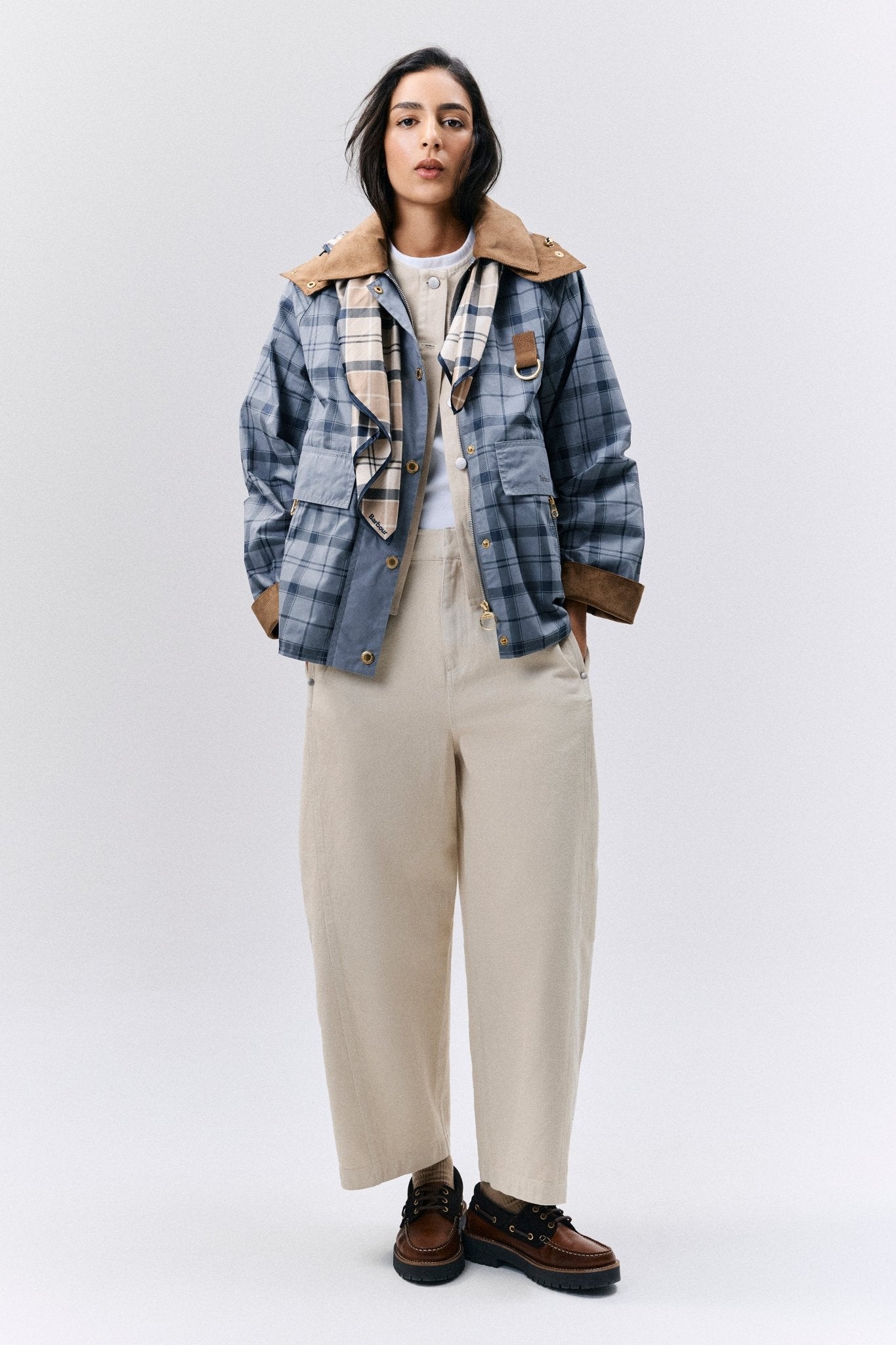 BarbourBarbour Daya TrousersBottomsJasmine - Blue Water Clothing