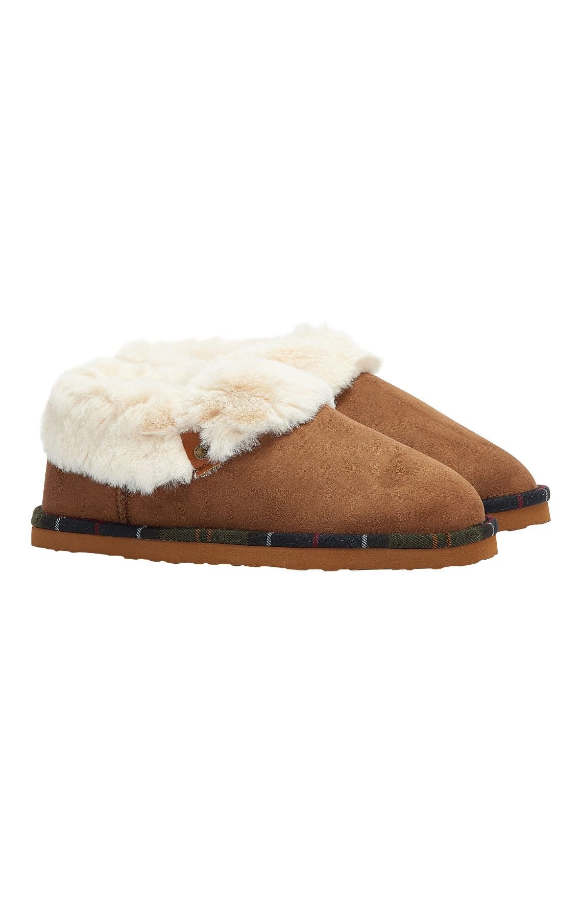 BarbourBarbour Eloise Bootie Slipper CamelFootwearCamel - Blue Water Clothing