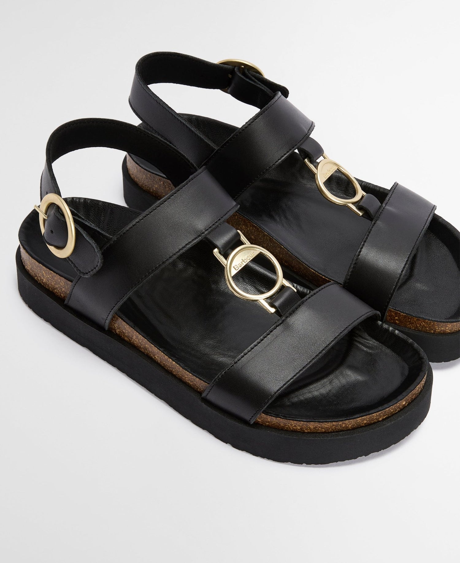 BarbourBarbour Gwen SandalFootwearBlack - Blue Water Clothing