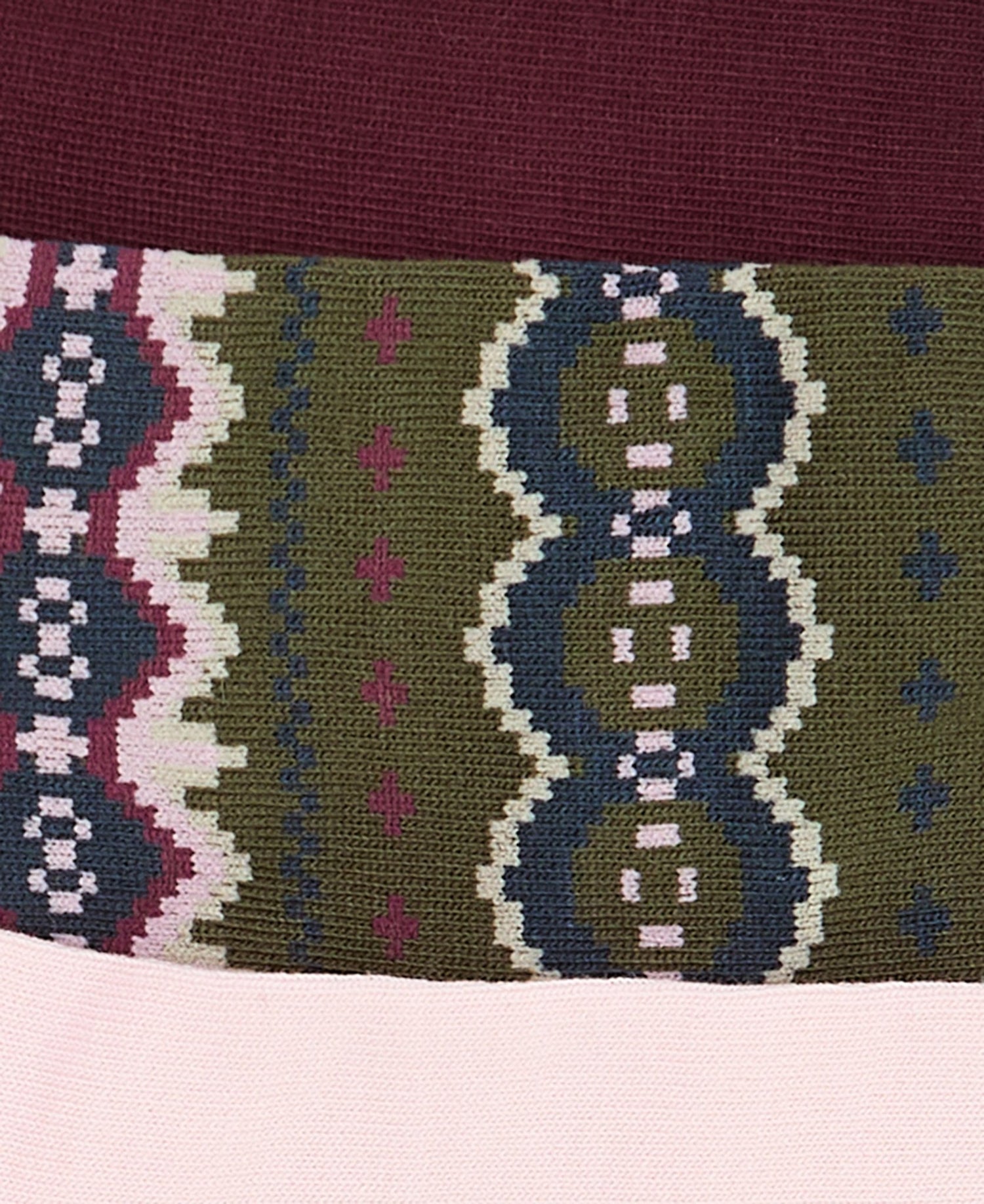 BarbourBarbour Helen Fair Isle Sock Gift SetAccessoriesOlive - Blue Water Clothing