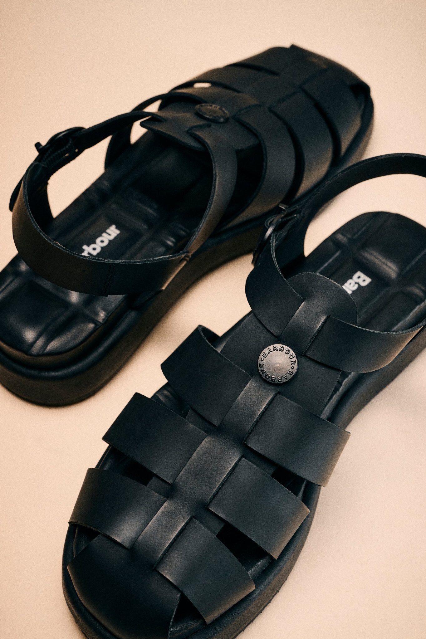 BarbourBarbour Hindburn SandalFootwearBlack - Blue Water Clothing