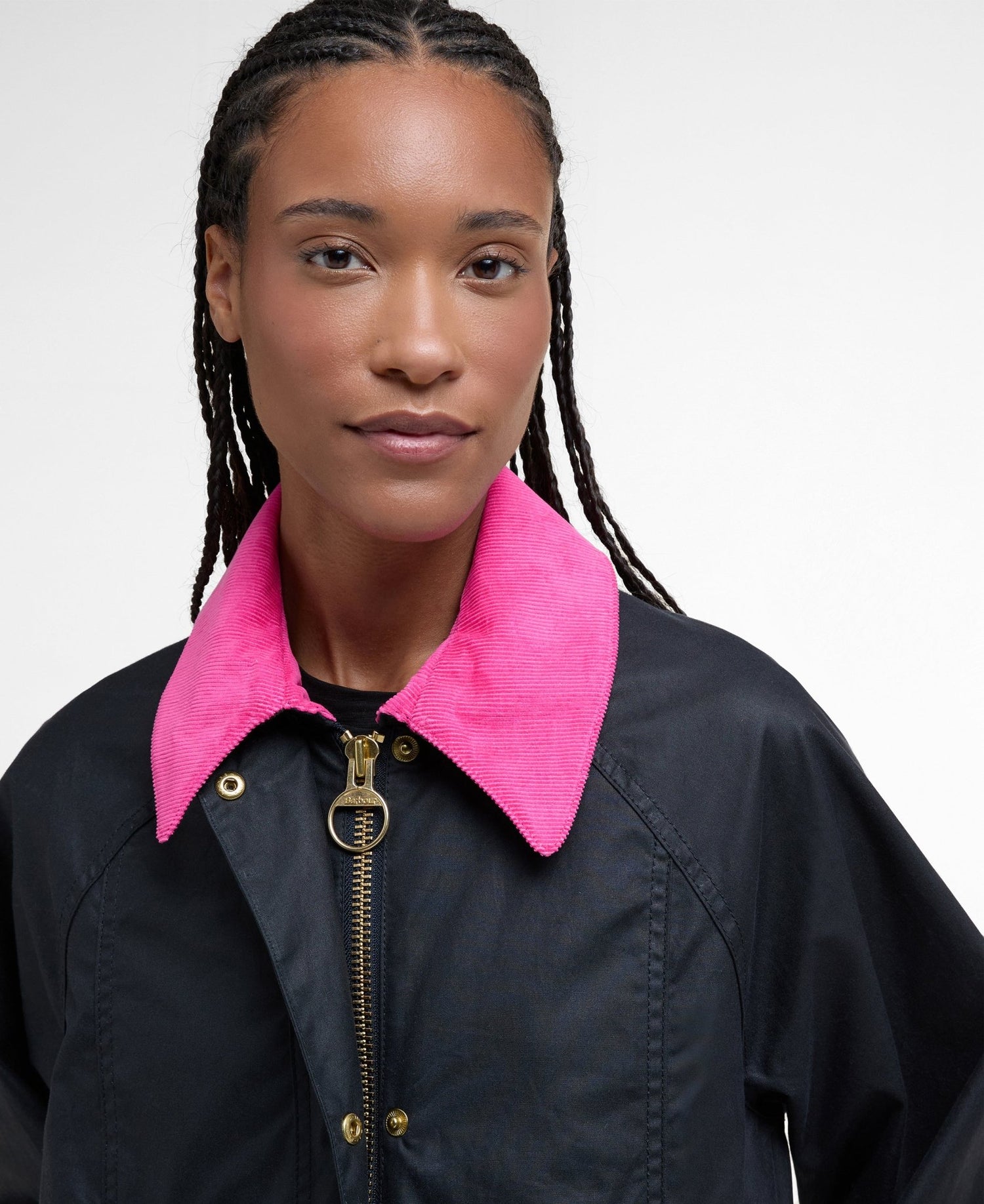 BarbourBarbour Icons Modern Beadnell Wax Jacket OatCoats & JacketsNavy - Blue Water Clothing