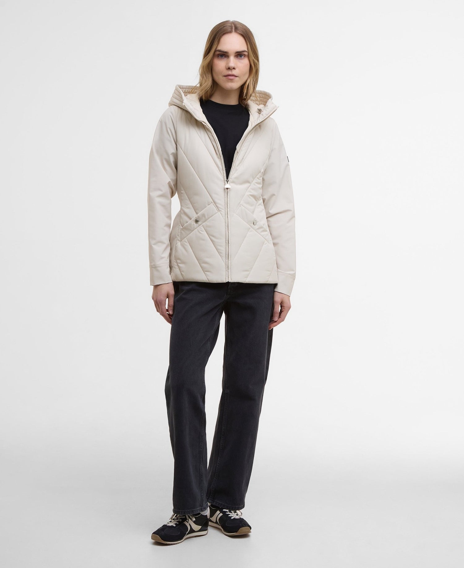 BarbourBarbour International Diablo Quilted Sweat JasmineTopsJasmine - Blue Water Clothing