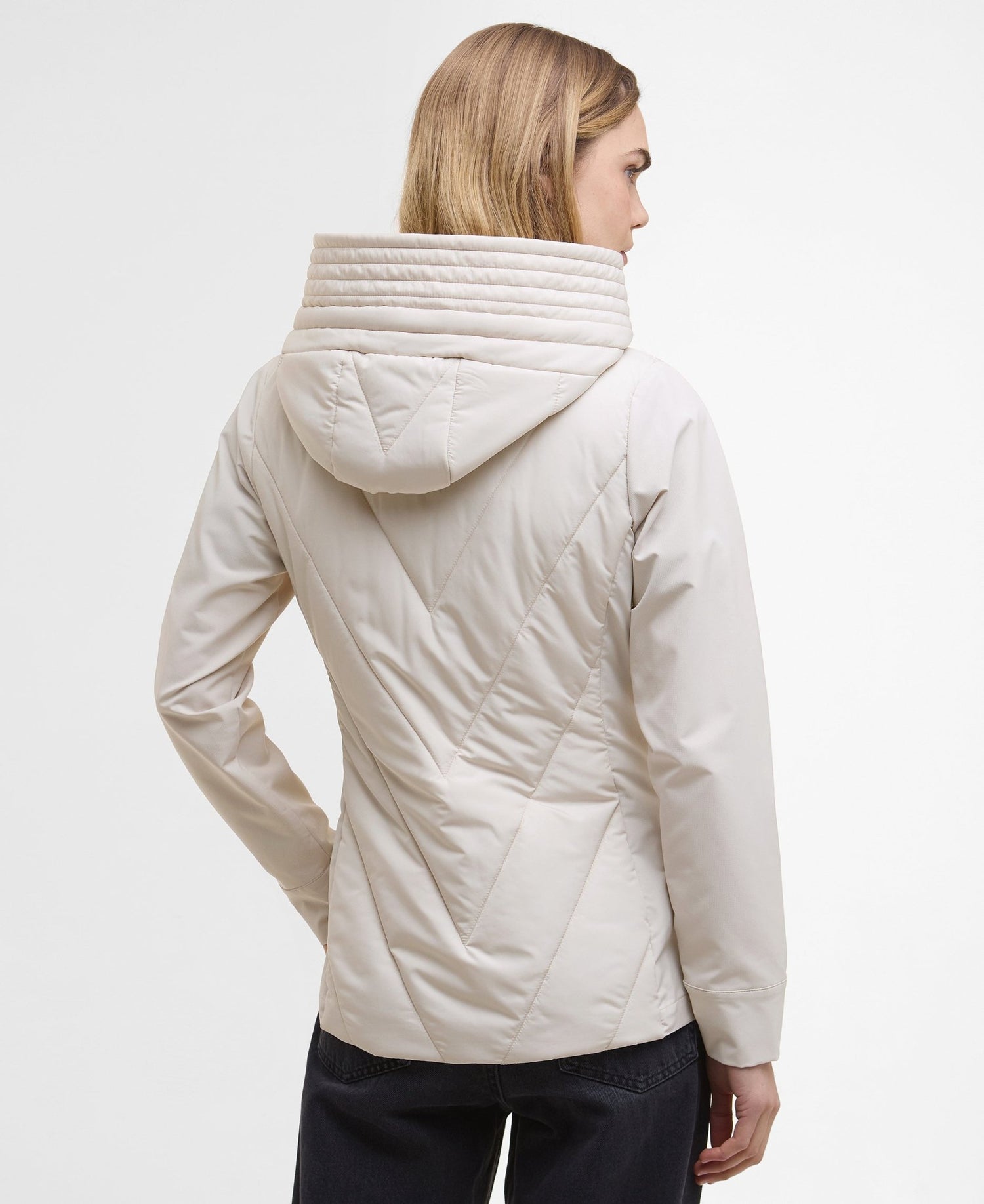 BarbourBarbour International Diablo Quilted Sweat JasmineTopsJasmine - Blue Water Clothing