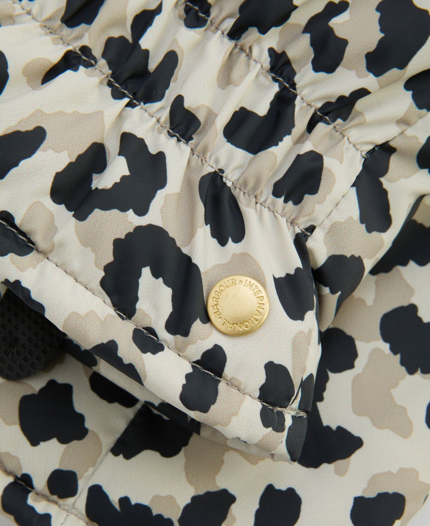BarbourBarbour International Harley Waterproof Mittens Jasmine LeopardAccessoriesJasmine Leopard - Blue Water Clothing