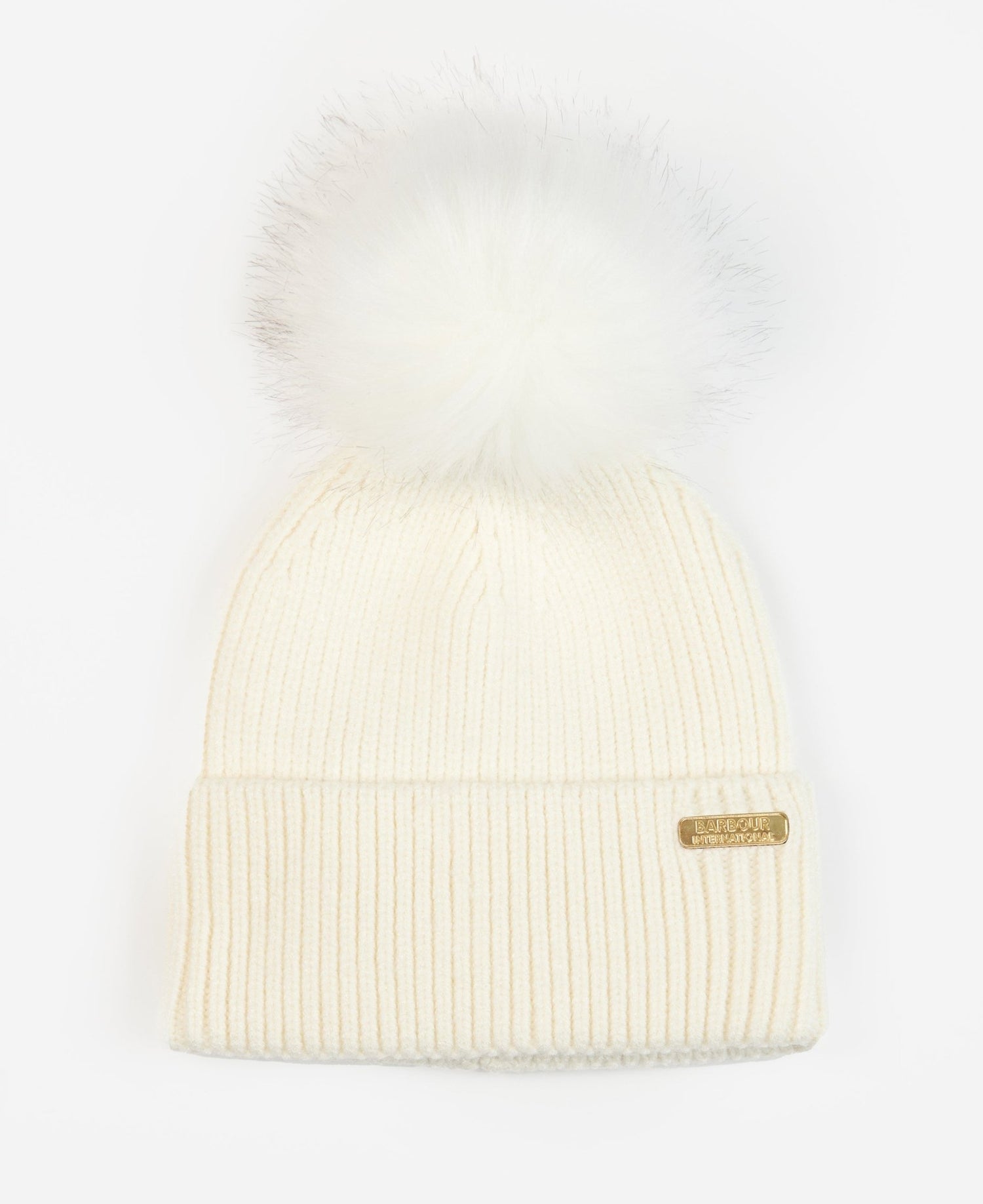 BarbourBarbour International Mallory Beanie & Scarf Gift Set Optic WhiteAccessories - Blue Water Clothing