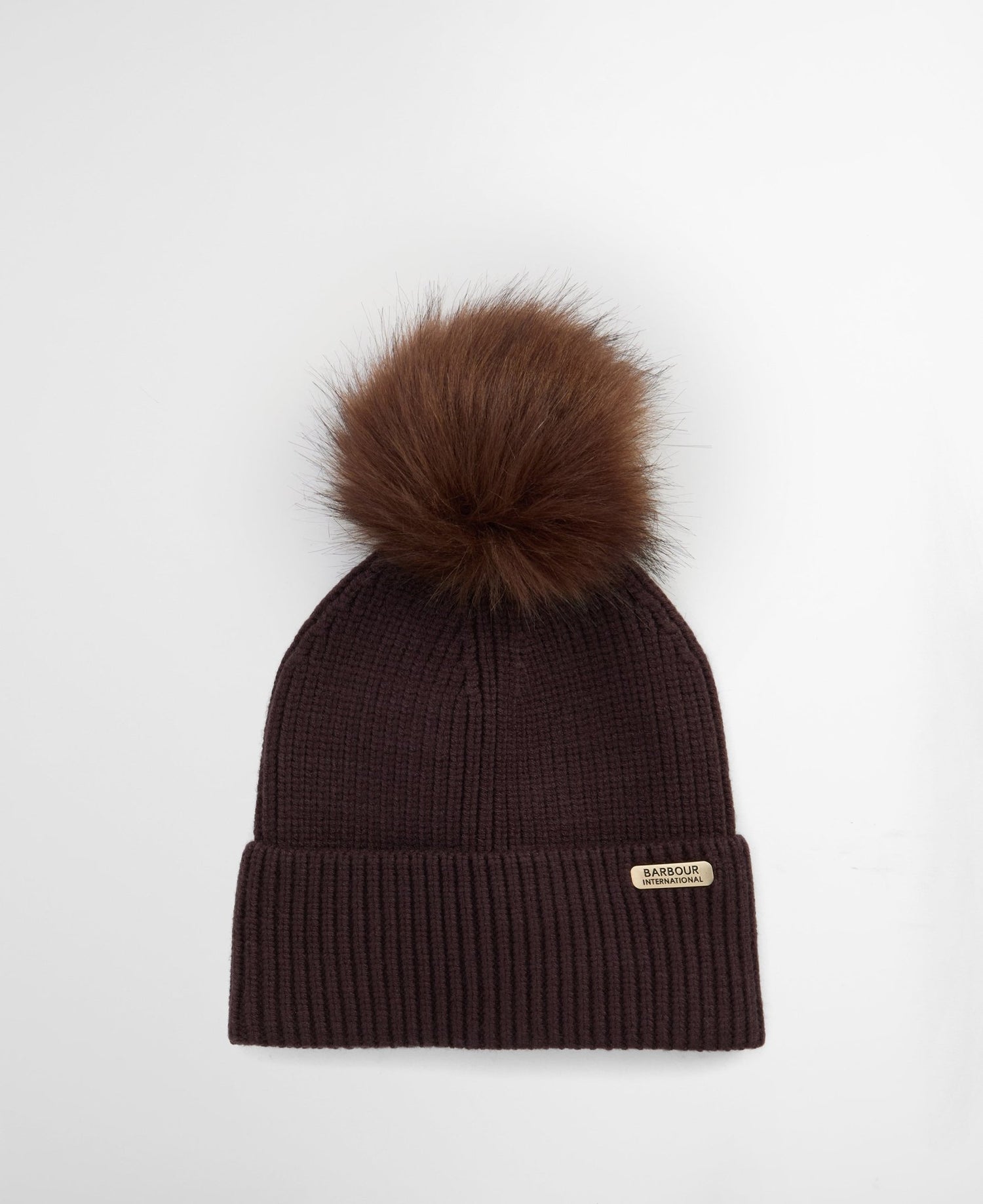 BarbourBarbour International Mallory Pom Beanie Hat BlackAccessories - Blue Water Clothing