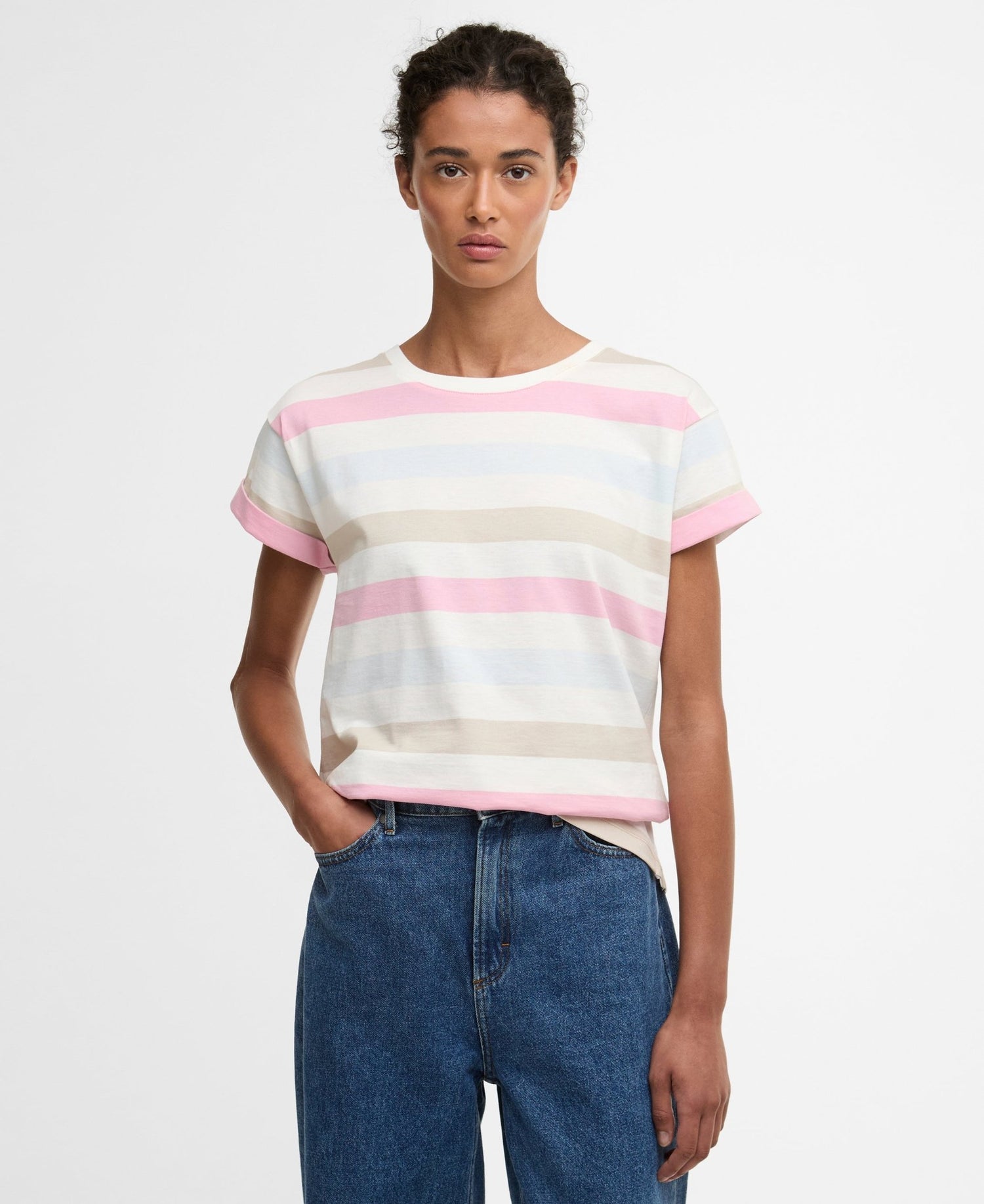 BarbourBarbour Lyndale TopTopsBlue Multi - Blue Water Clothing