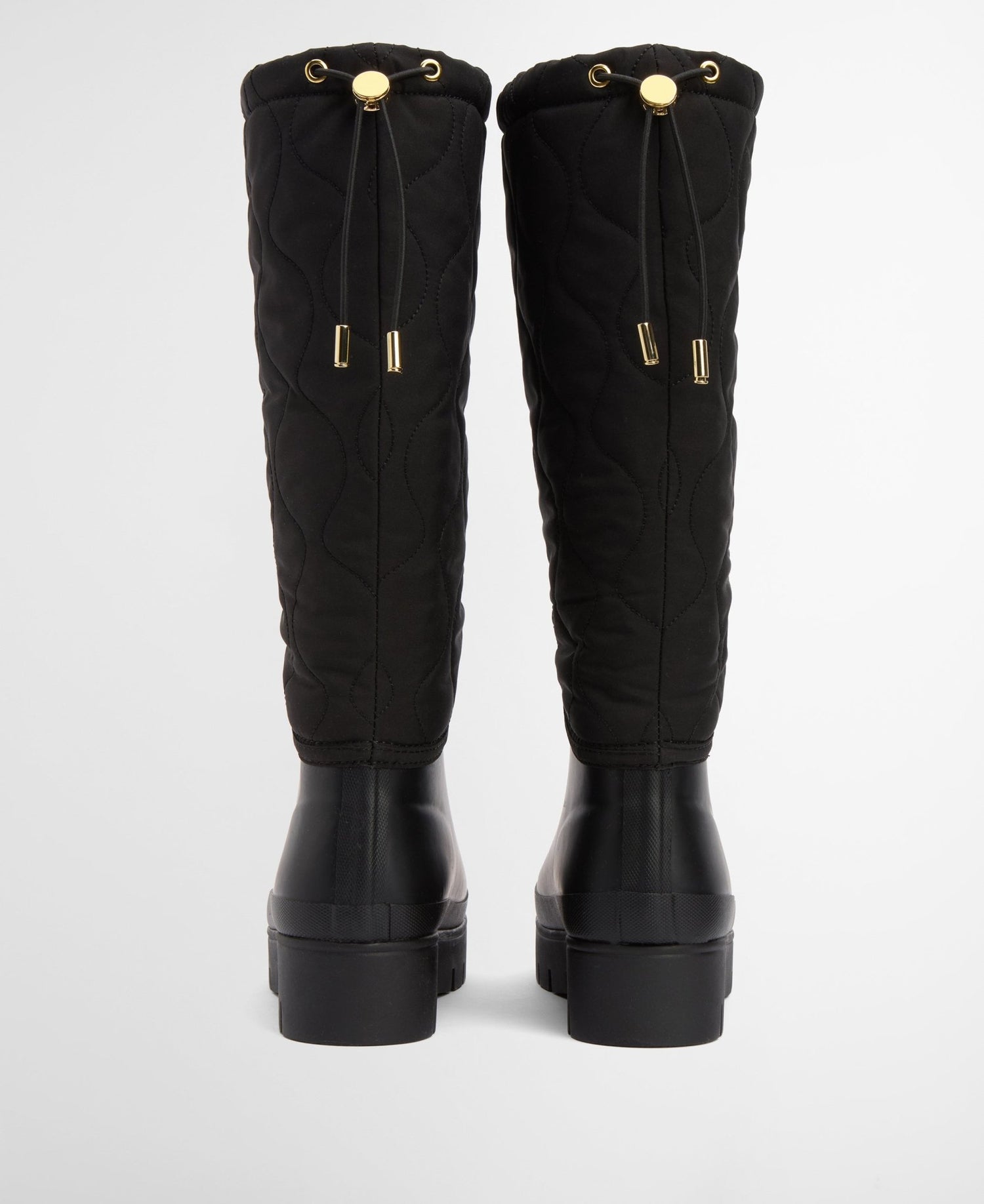 BarbourBarbour Marnie Quilted Tall Welly BlackFootwearBlack - Blue Water Clothing