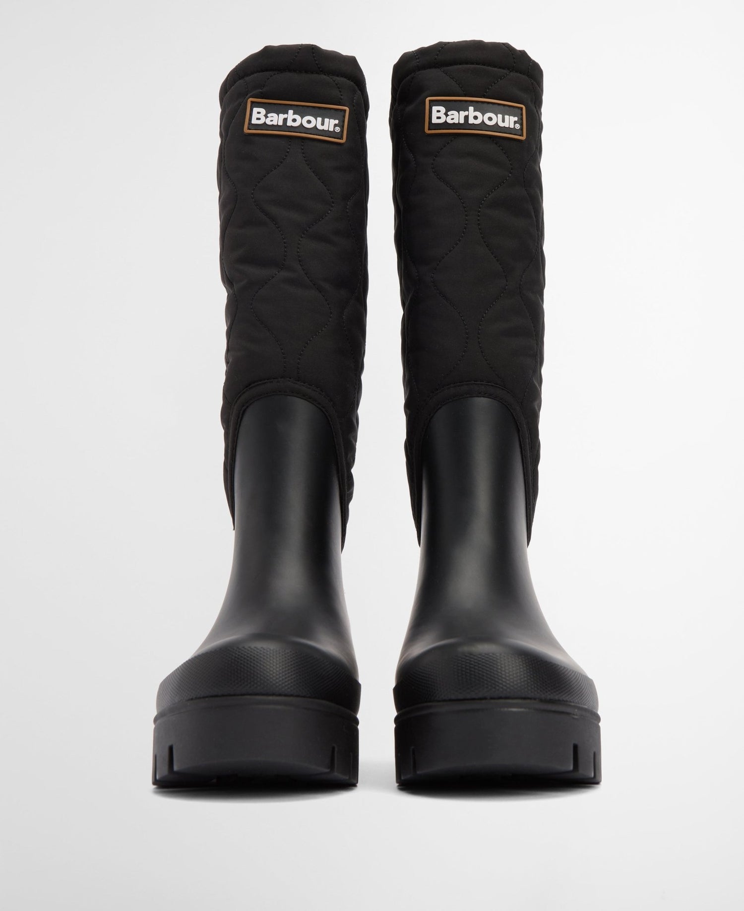 BarbourBarbour Marnie Quilted Tall Welly BlackFootwearBlack - Blue Water Clothing