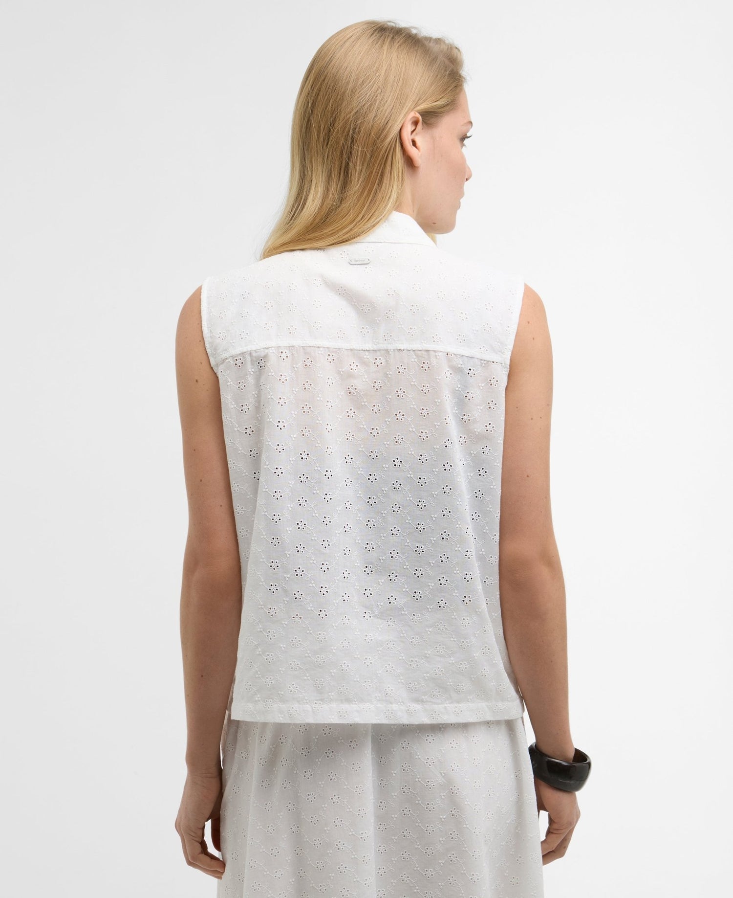BarbourBarbour Melody ShirtTopsWhite - Blue Water Clothing