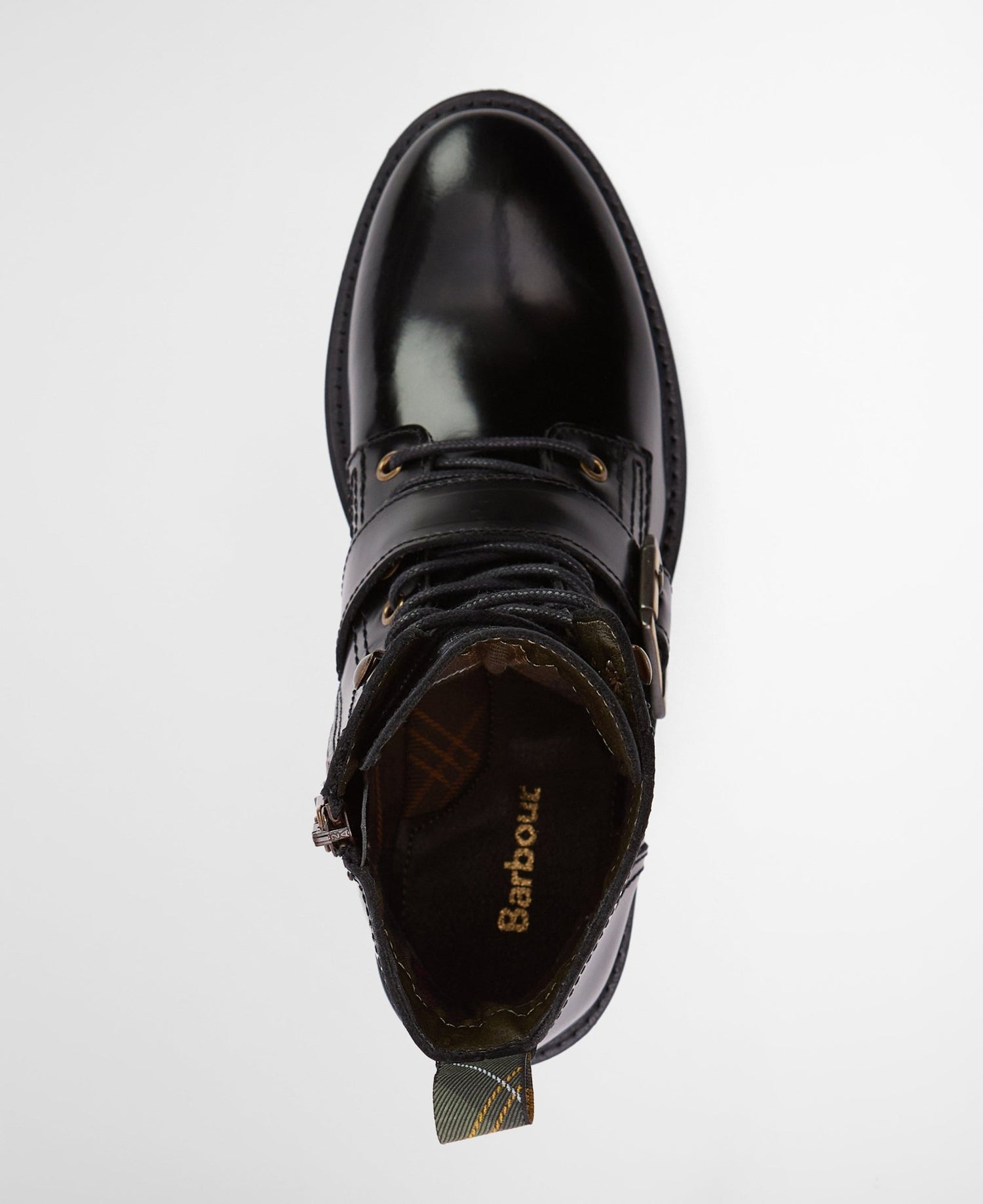 BarbourBarbour Ouseburne Lace Up BootBootsBlack Glace - Blue Water Clothing