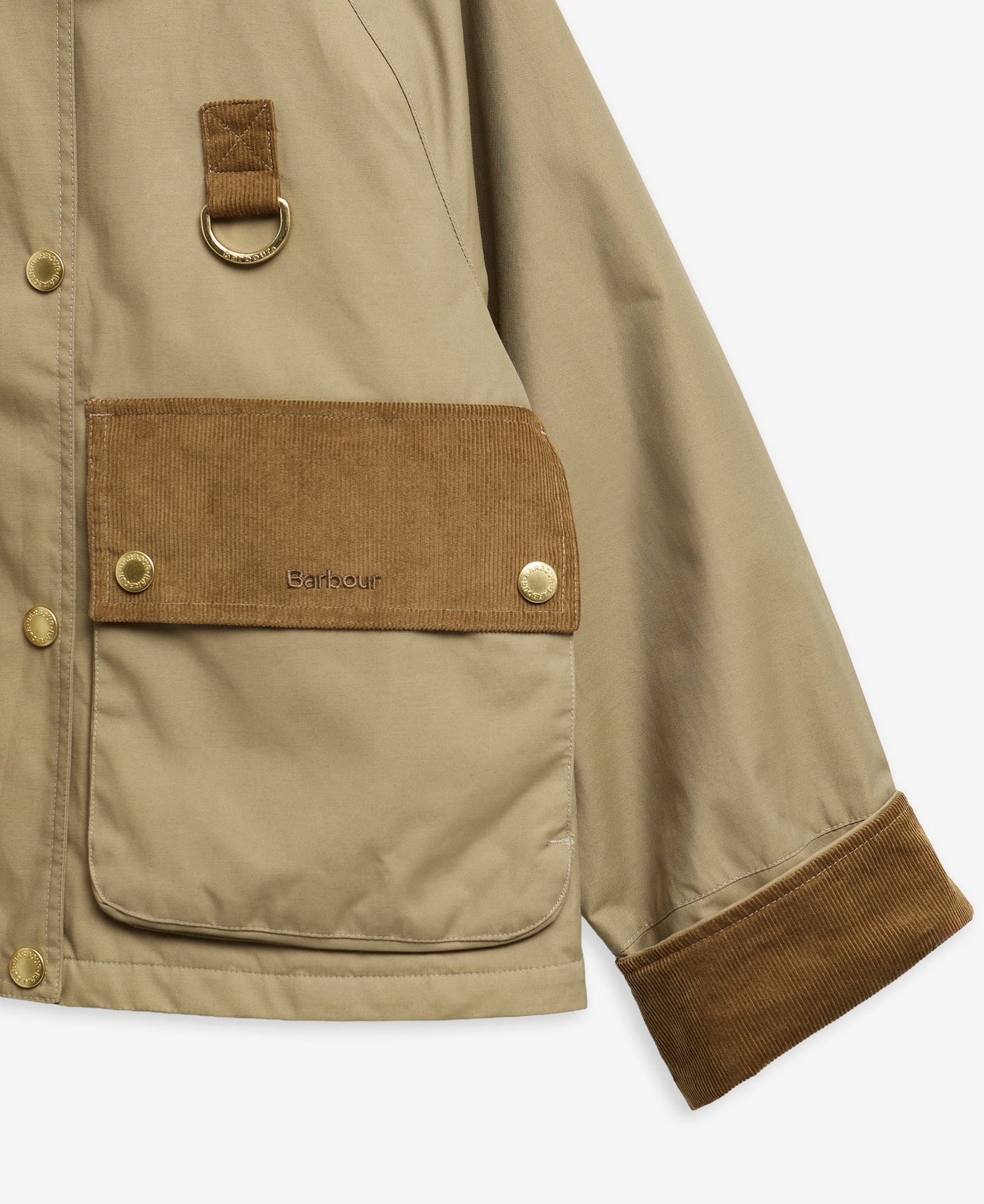 BarbourBarbour Phoebe Casual Jacket Military BrownCoats & JacketsMilitary Brown - Blue Water Clothing
