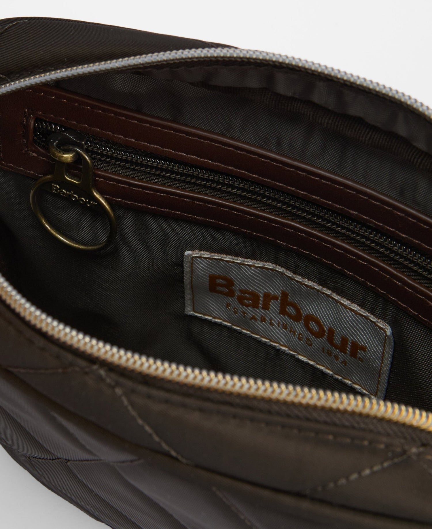 BarbourBarbour Quilted Crossbody Bag OliveBags - Blue Water Clothing