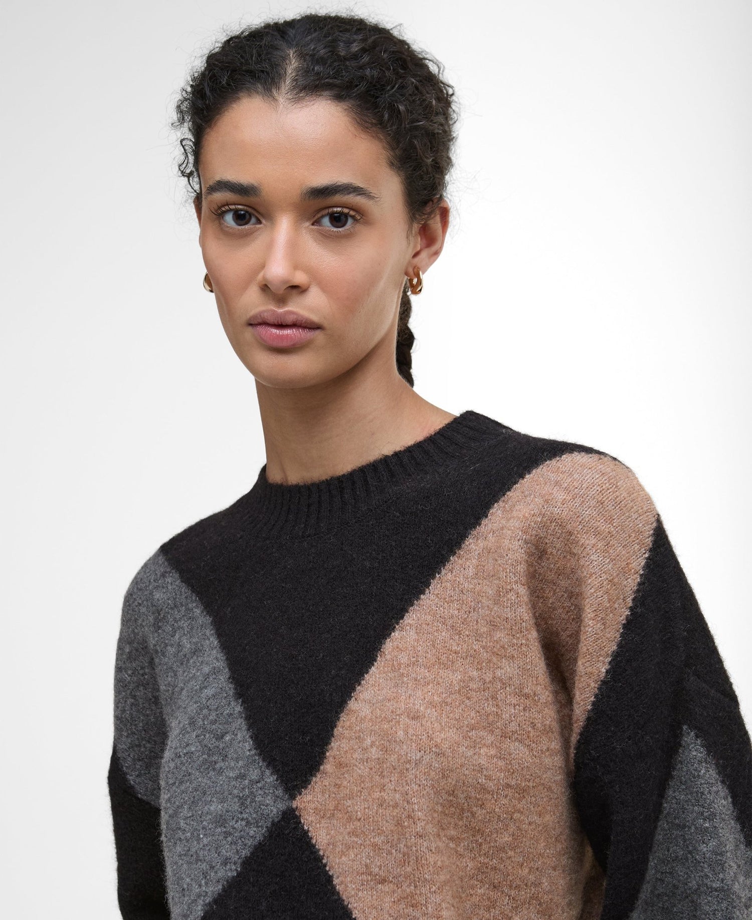 BarbourBarbour Sabrina Knitted Jumper MultiClothingMulti - Blue Water Clothing