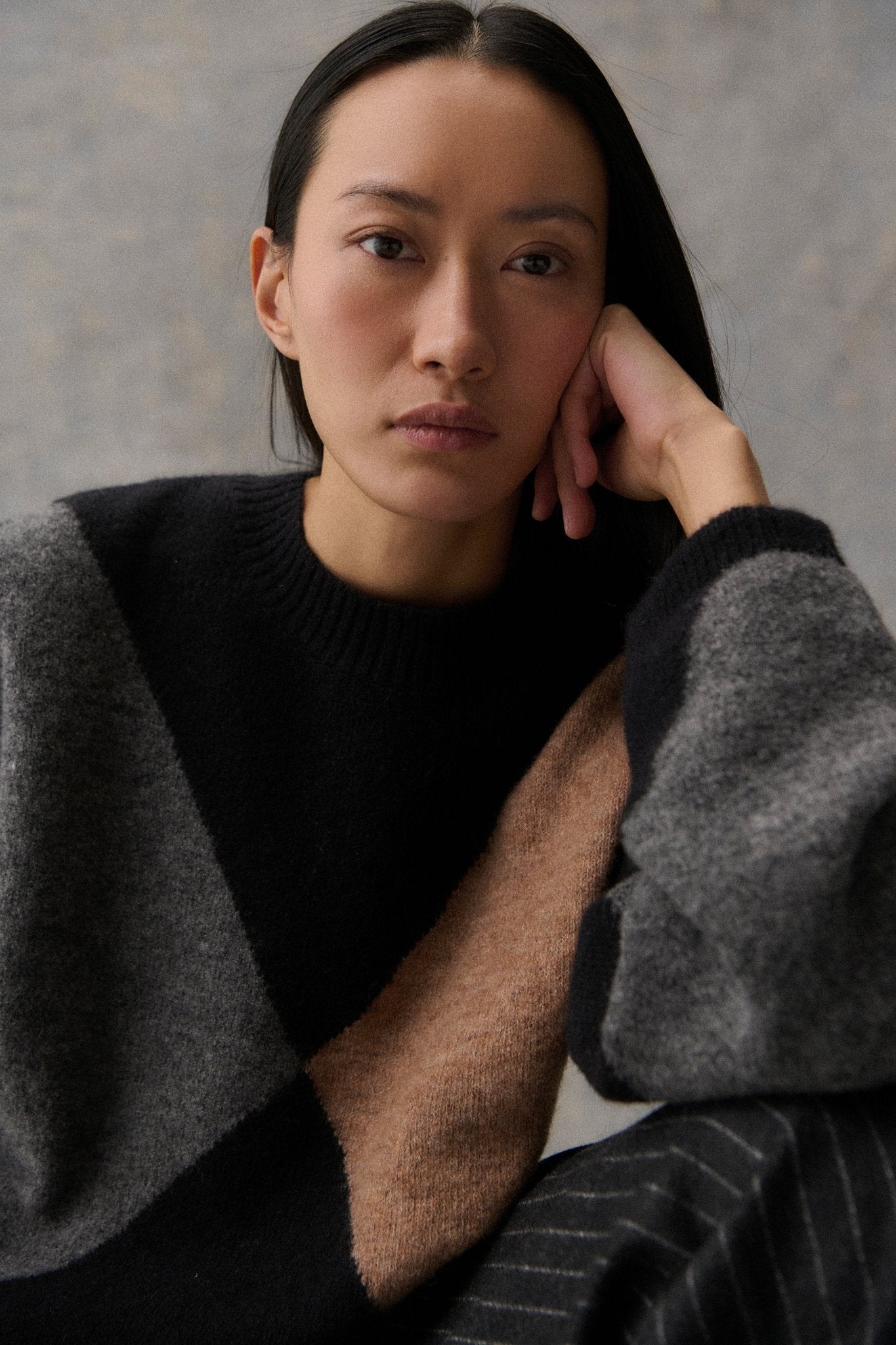 BarbourBarbour Sabrina Knitted Jumper MultiClothingMulti - Blue Water Clothing