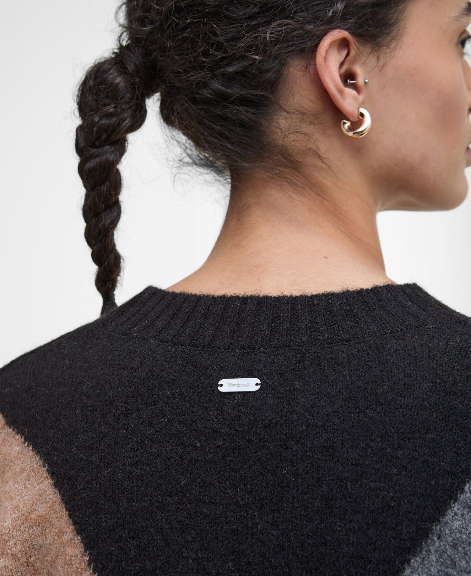 BarbourBarbour Sabrina Knitted Jumper MultiClothingMulti - Blue Water Clothing