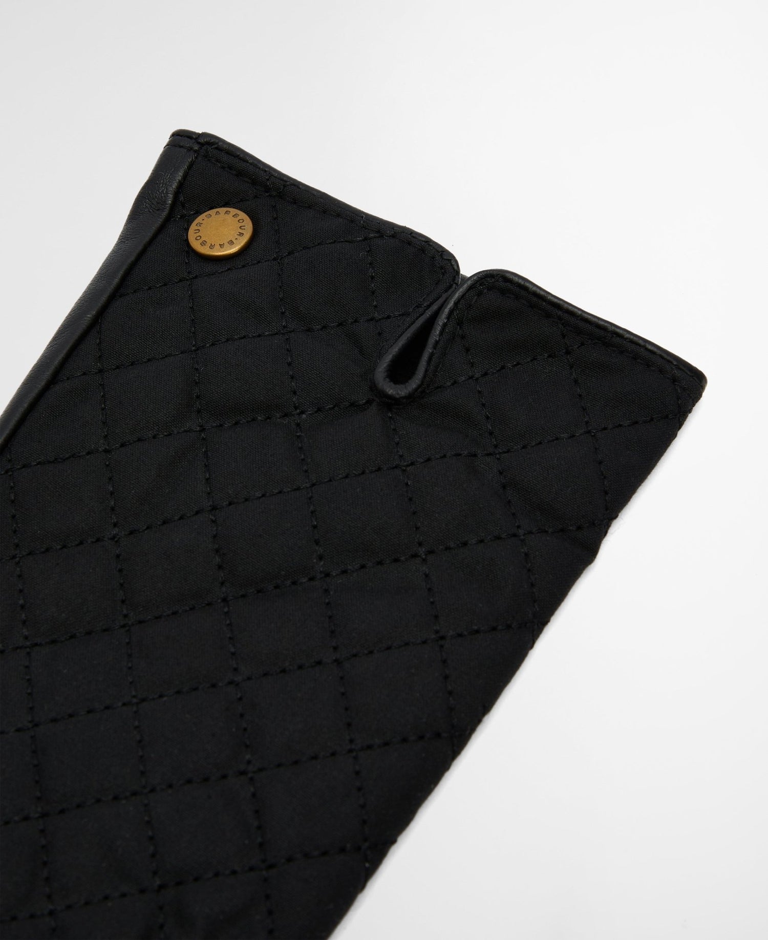 BarbourBarbour Scarlet Waxed Cotton Gloves BlackAccessories - Blue Water Clothing