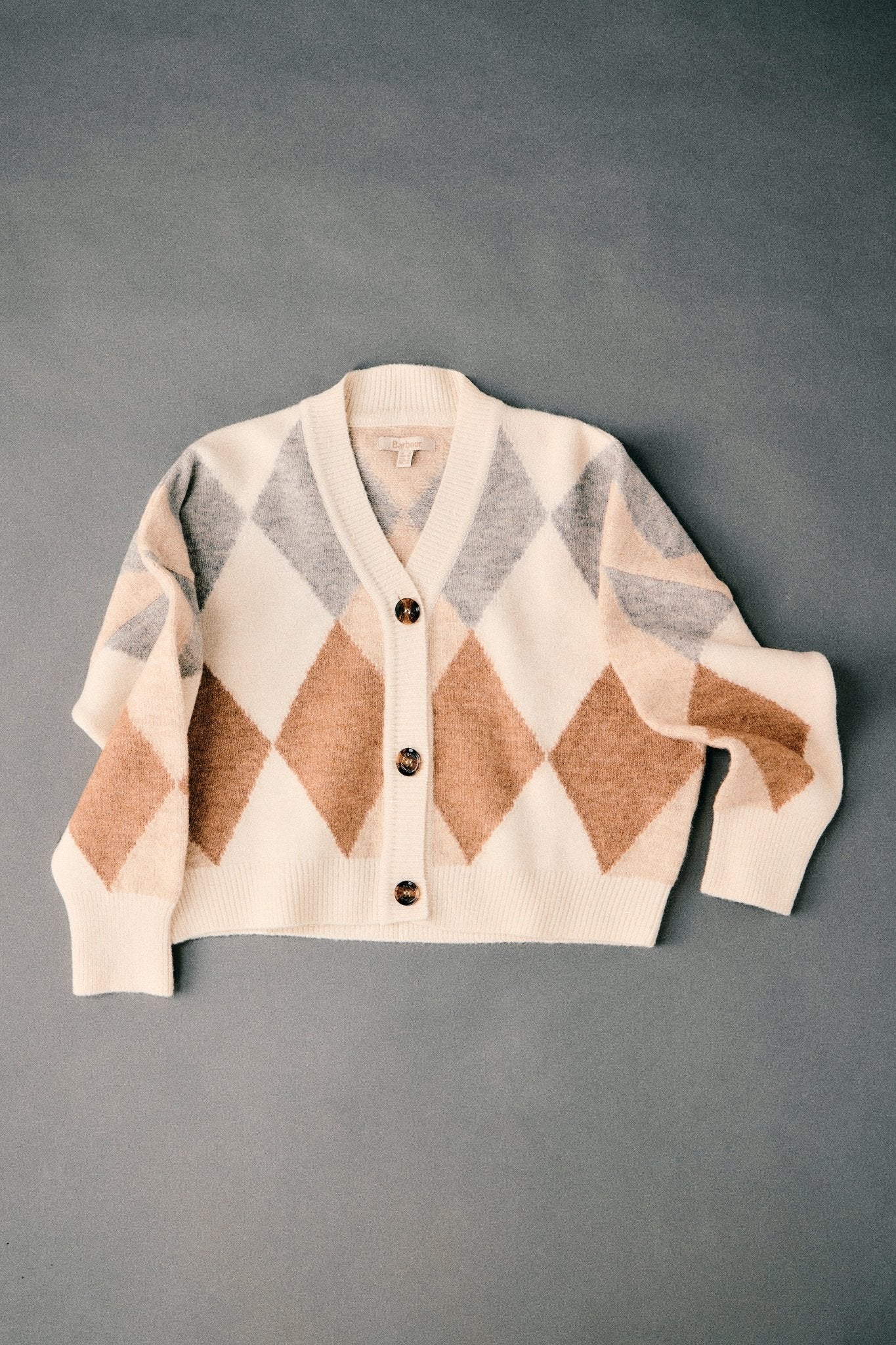 BarbourBarbour Silvia Knitted Cardigan MultiClothingMulti - Blue Water Clothing