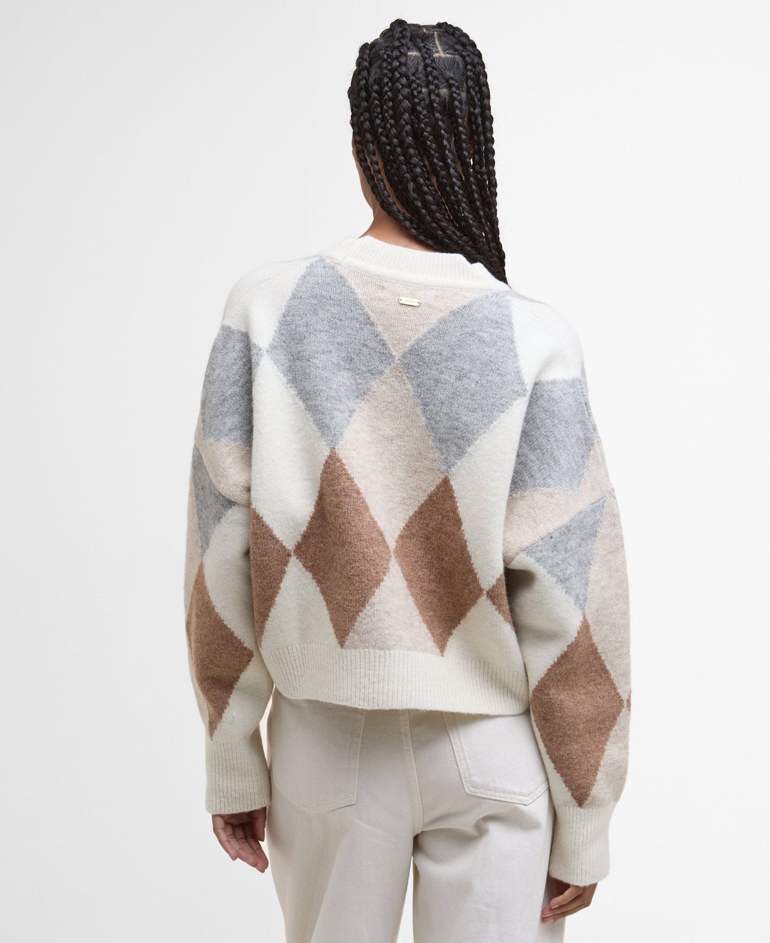 BarbourBarbour Silvia Knitted Cardigan MultiClothingMulti - Blue Water Clothing