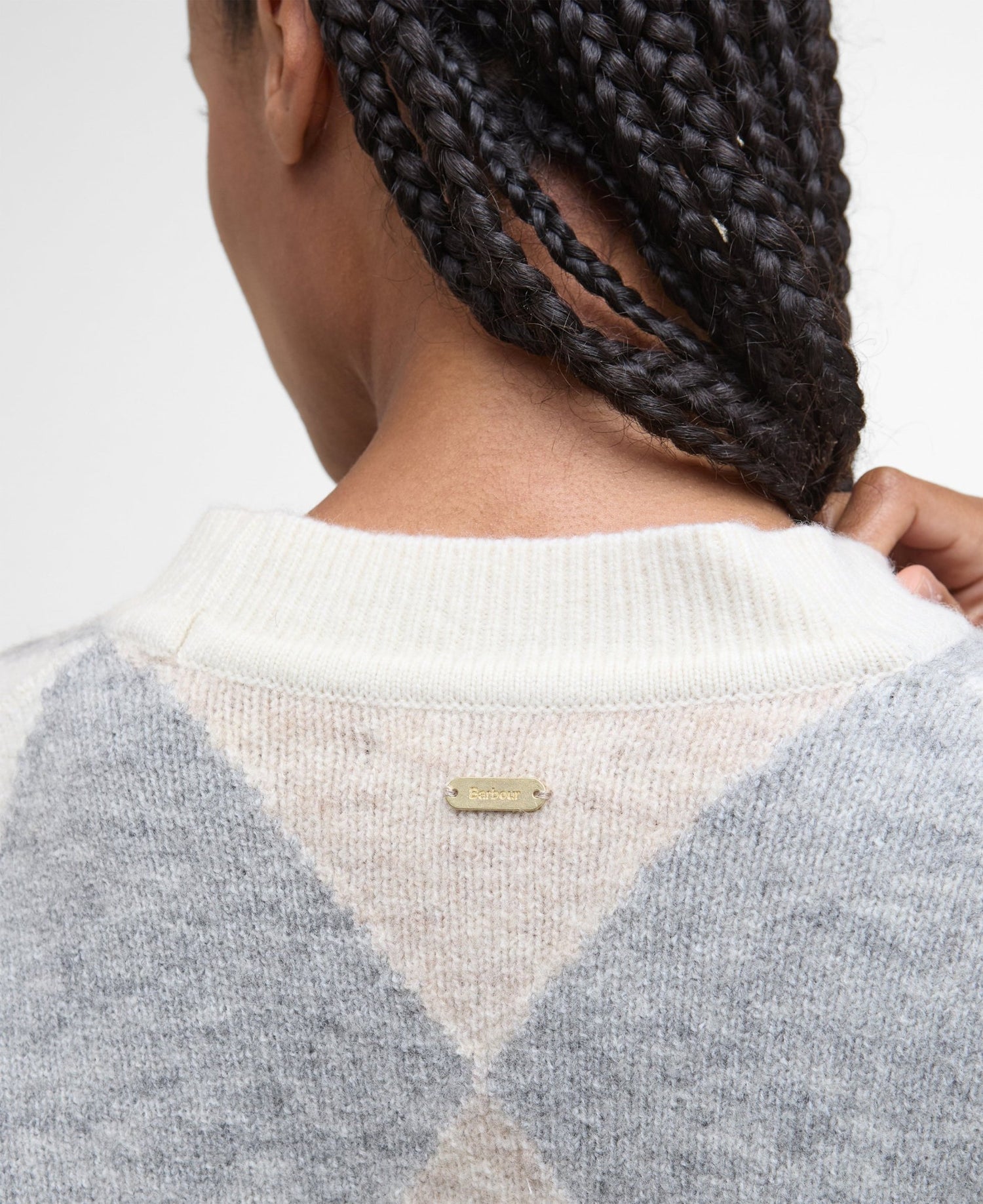 BarbourBarbour Silvia Knitted Cardigan MultiClothingMulti - Blue Water Clothing