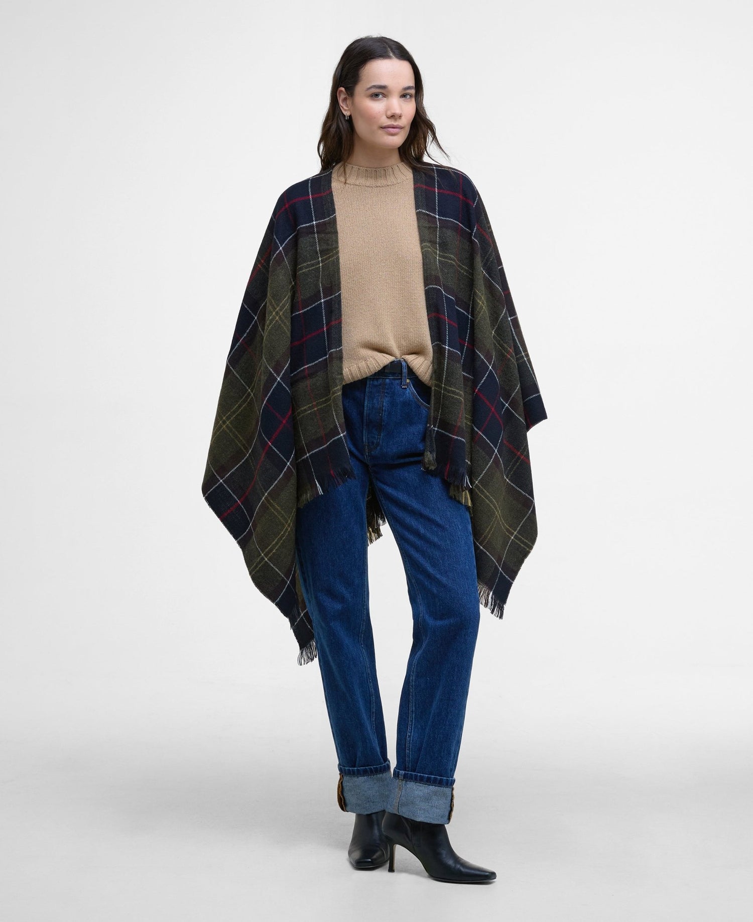 BarbourBarbour Staffin Tartan SerapeAccessoriesClassic - Blue Water Clothing