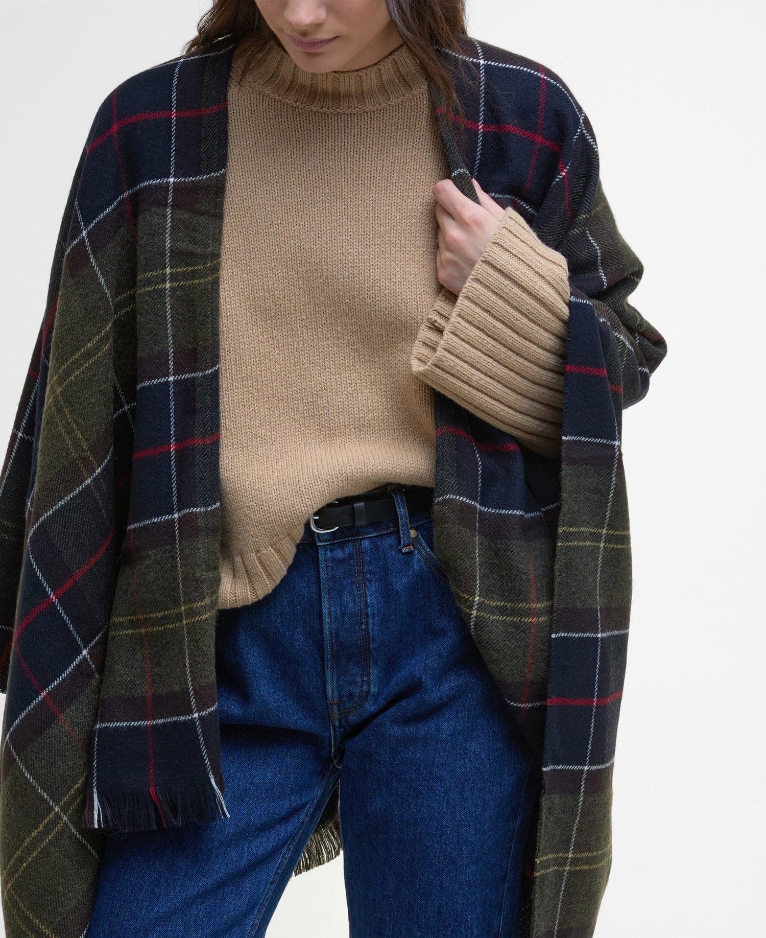 BarbourBarbour Staffin Tartan SerapeAccessoriesClassic - Blue Water Clothing