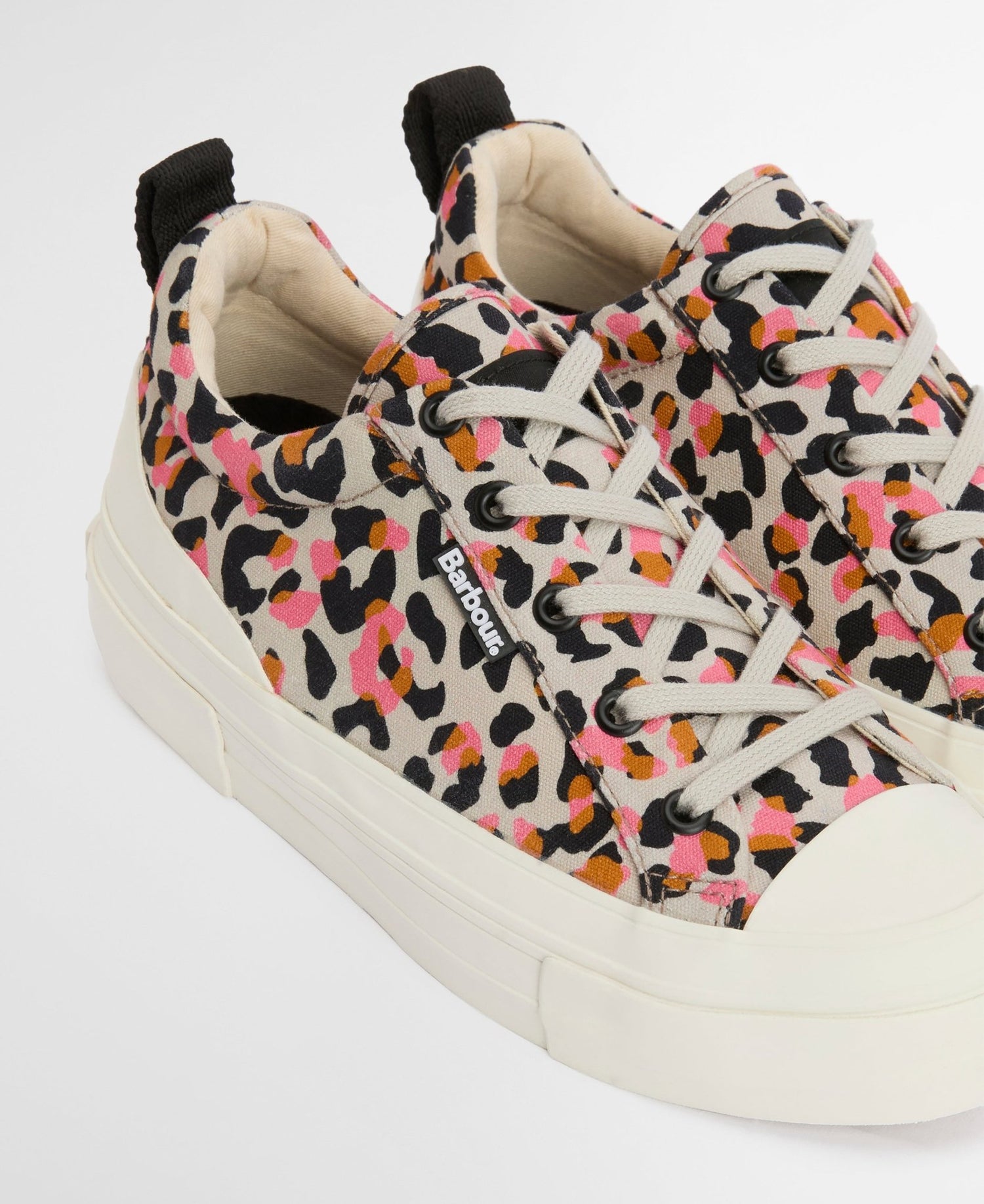 BarbourBarbour Stanhope TrainersFootwearLeopard Print Trainer - Blue Water Clothing