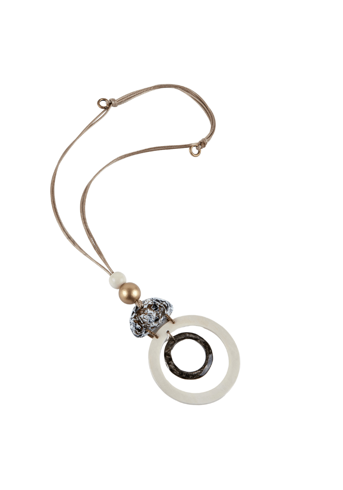 Dante JewelleryBlack White NecklaceNecklaces - Blue Water Clothing