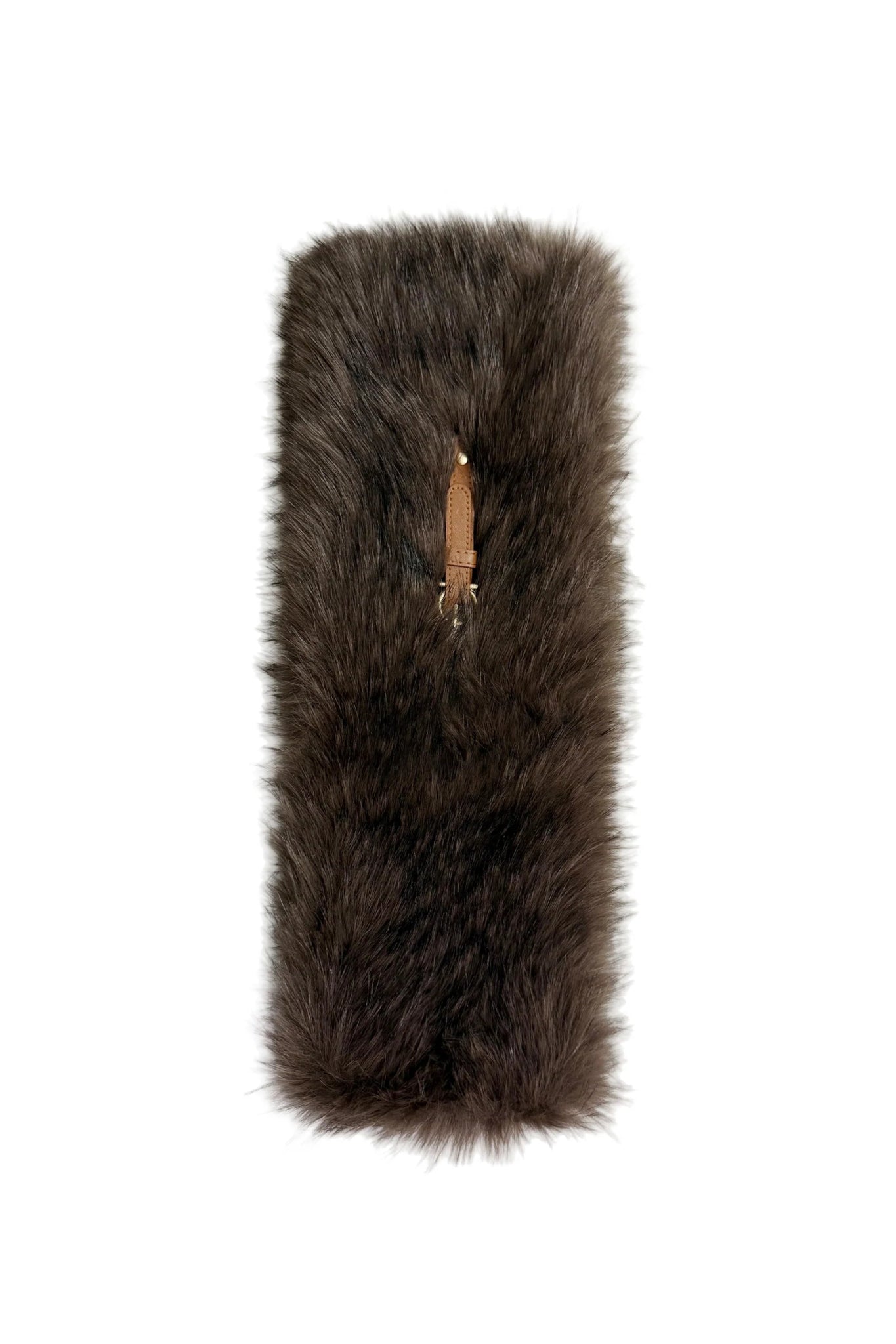 Blue Water ClothingFaux Fur Buckle Pull Through ScarfAccessories - Blue Water Clothing