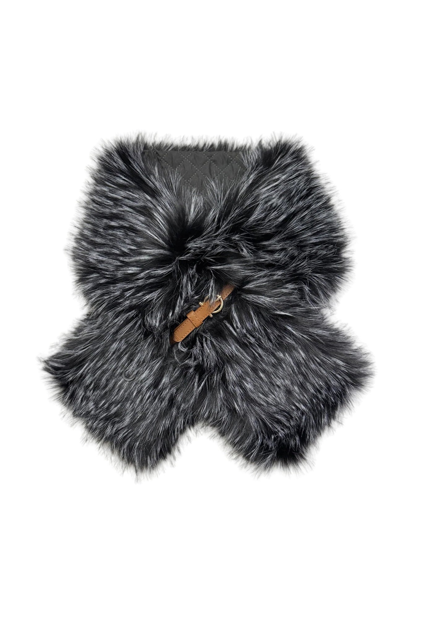 Blue Water ClothingFaux Fur Buckle Pull Through ScarfAccessories - Blue Water Clothing