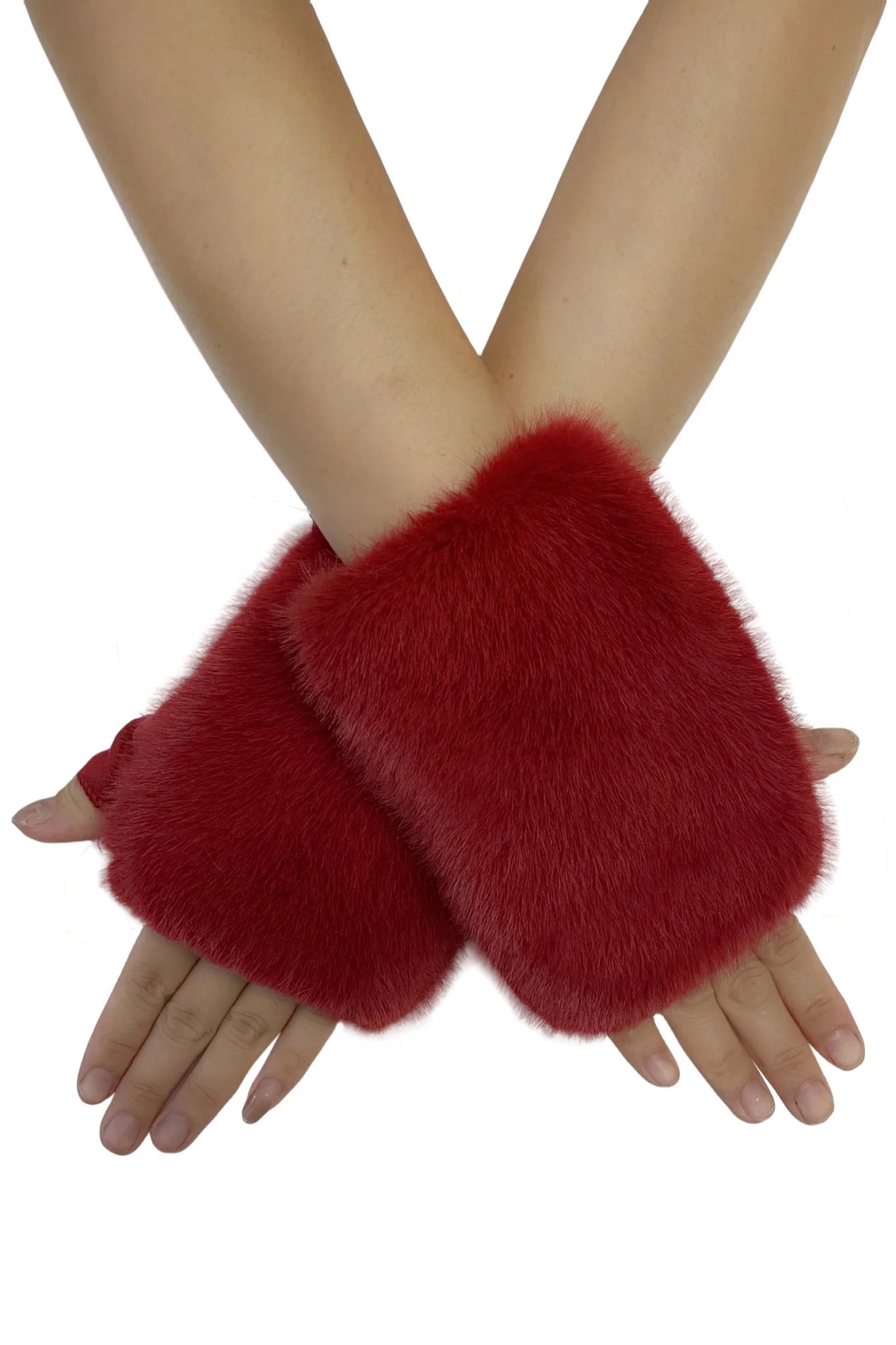 Blue Water ClothingFaux Fur Fingerless GlovesAccessories - Blue Water Clothing