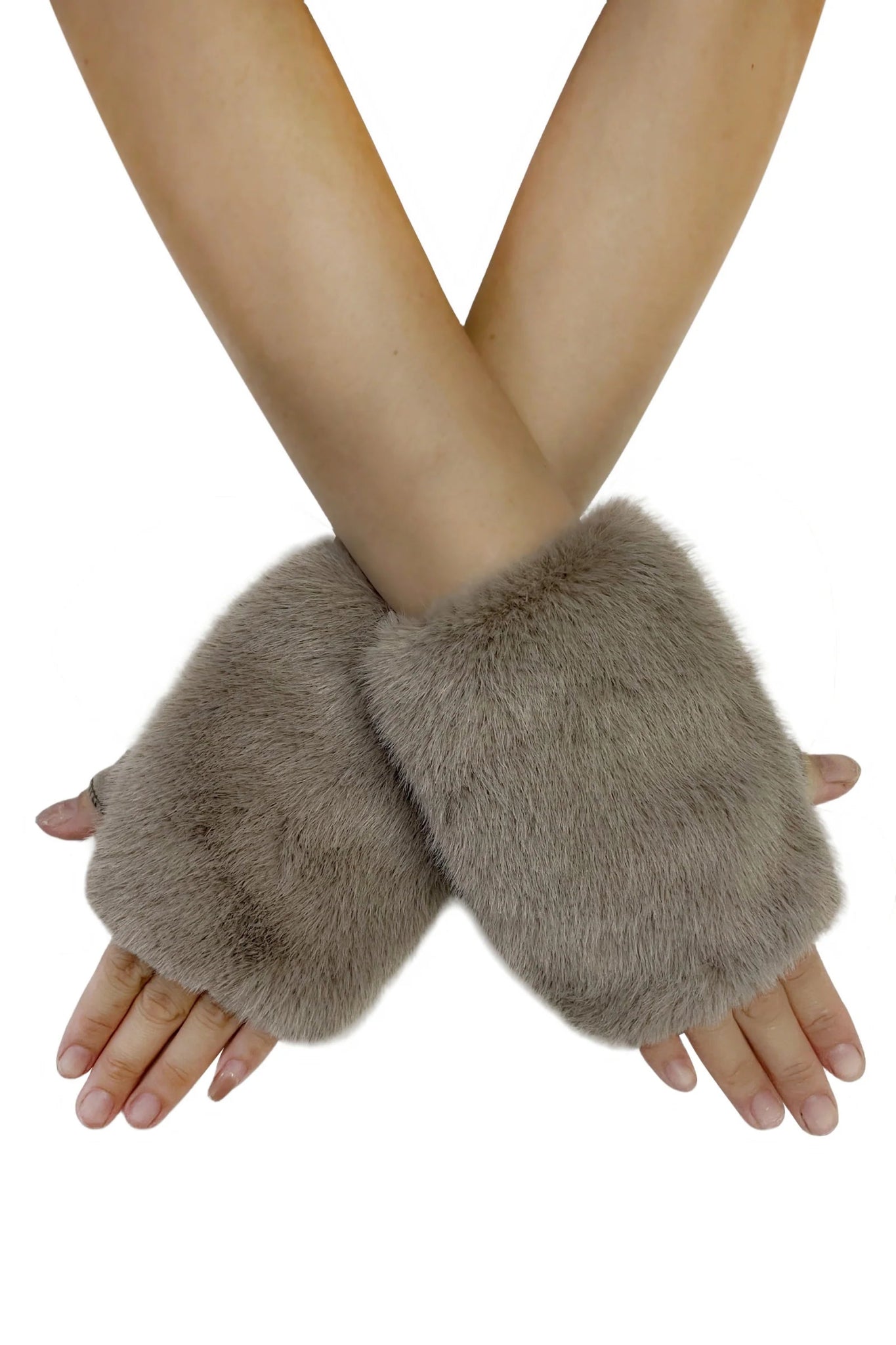 Blue Water ClothingFaux Fur Fingerless GlovesAccessories - Blue Water Clothing