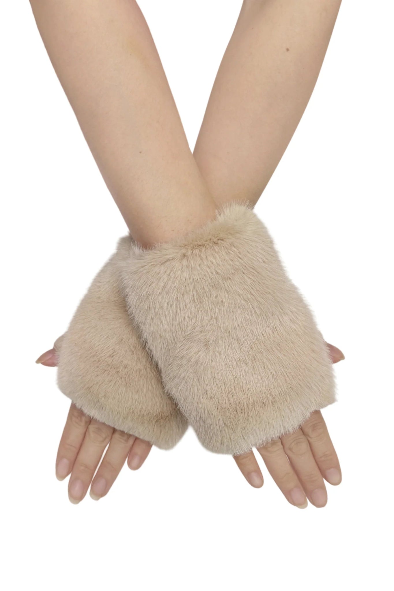 Blue Water ClothingFaux Fur Fingerless GlovesAccessories - Blue Water Clothing