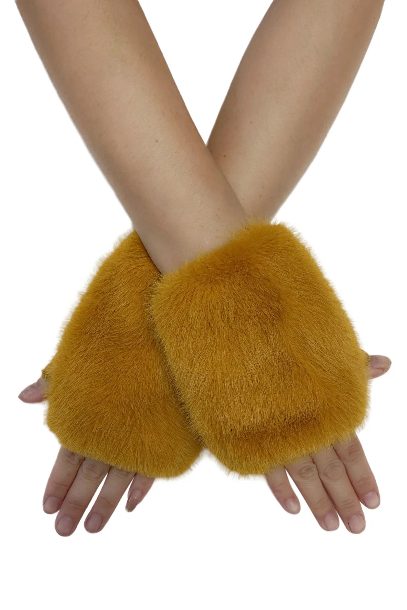 Blue Water ClothingFaux Fur Fingerless GlovesAccessories - Blue Water Clothing