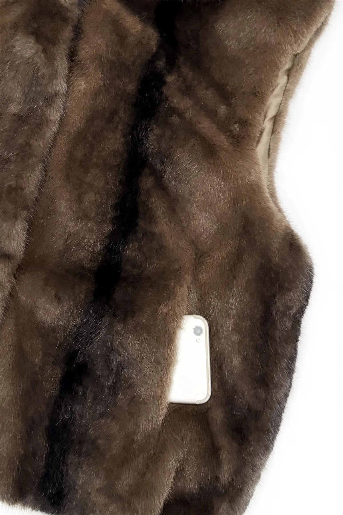 Blue Water ClothingLuxe Faux Fur Hooded GiletClothing - Blue Water Clothing