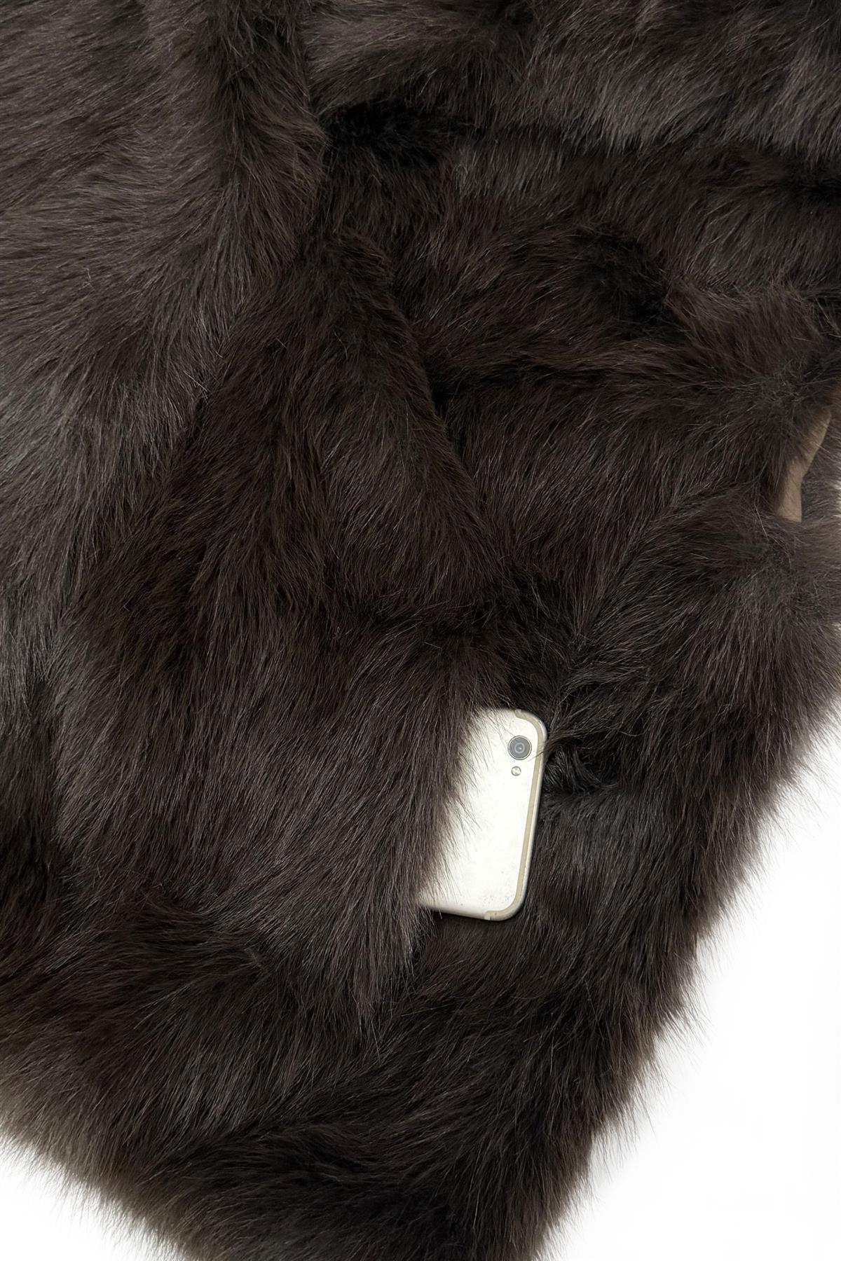 Blue Water ClothingOversized Lapel Faux Fur GiletClothing - Blue Water Clothing