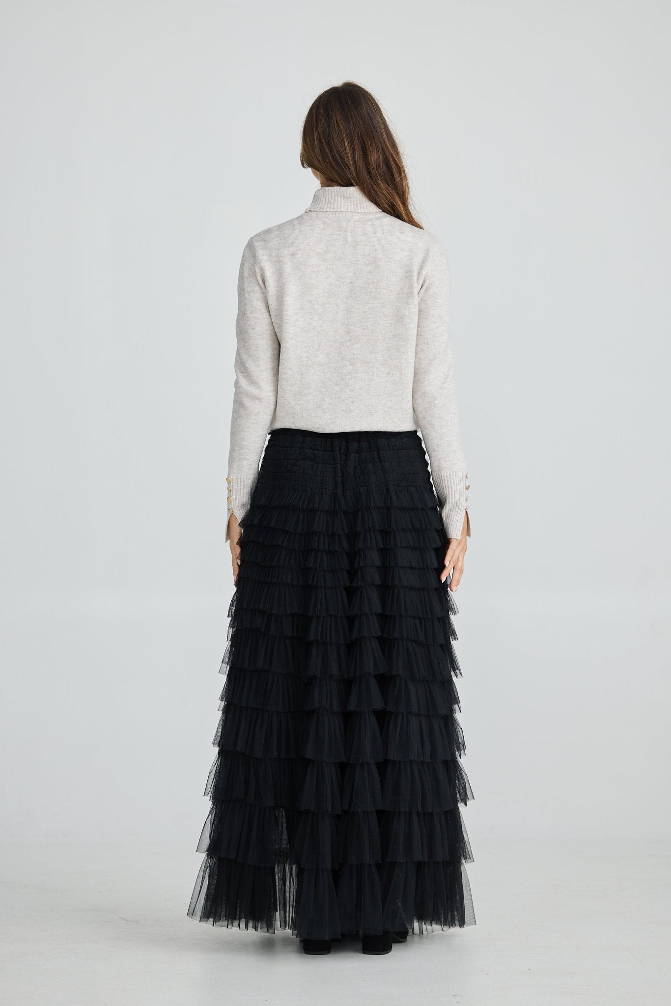 Brave And TrueBrave And True Chance Skirt BlackBottomsBlack - Blue Water Clothing