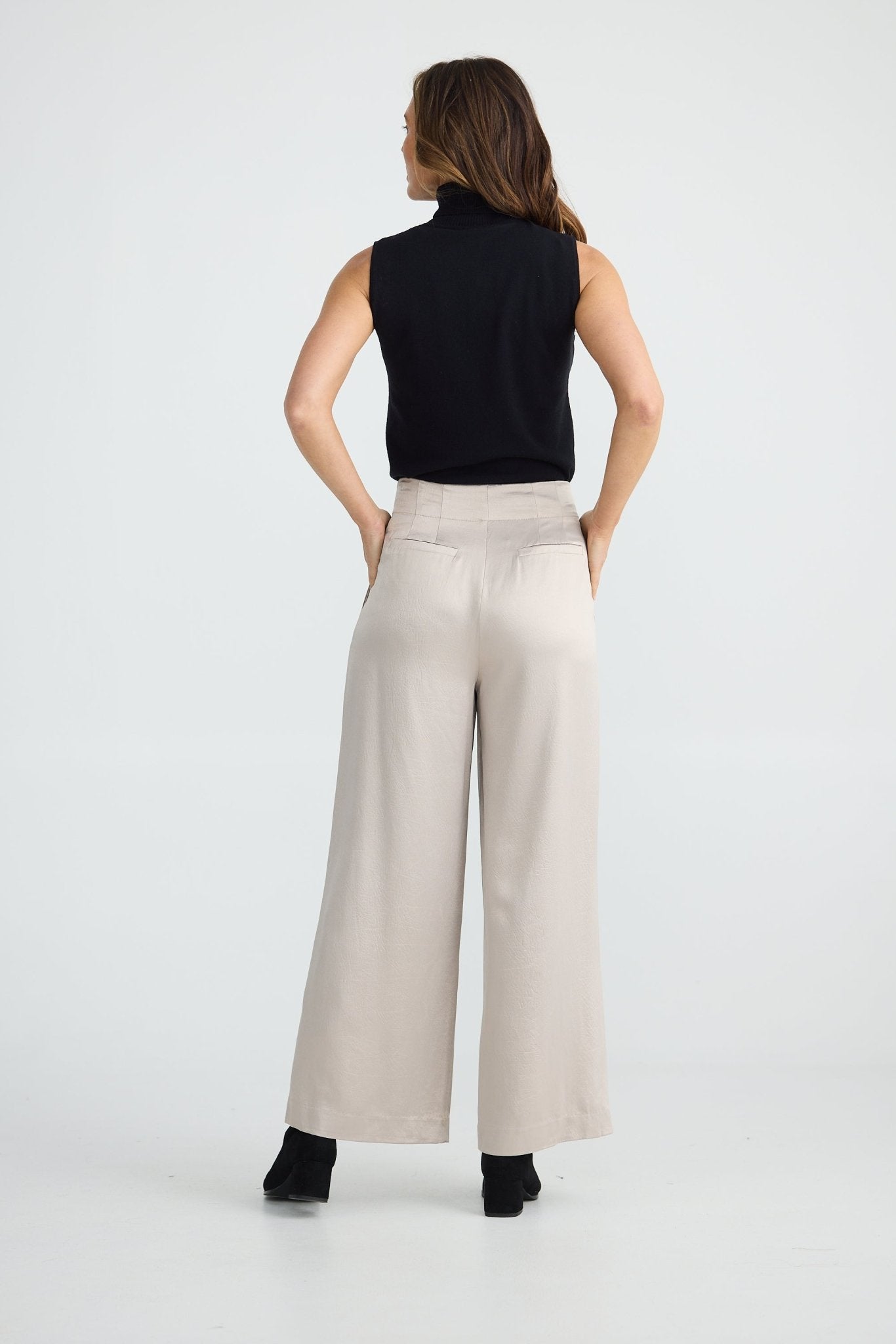 Brave And TrueBrave And True Dana Trouser ChampagneBottomsChampagne - Blue Water Clothing