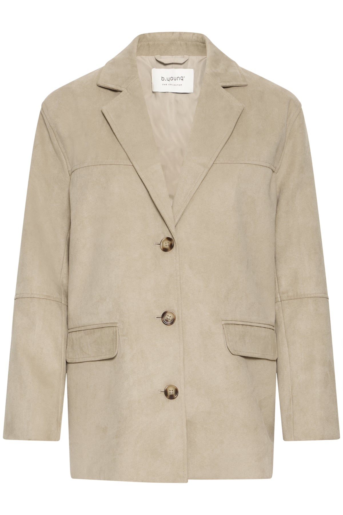 b.youngb.young BYAPALA JacketCoats & JacketsChinchilla - Blue Water Clothing