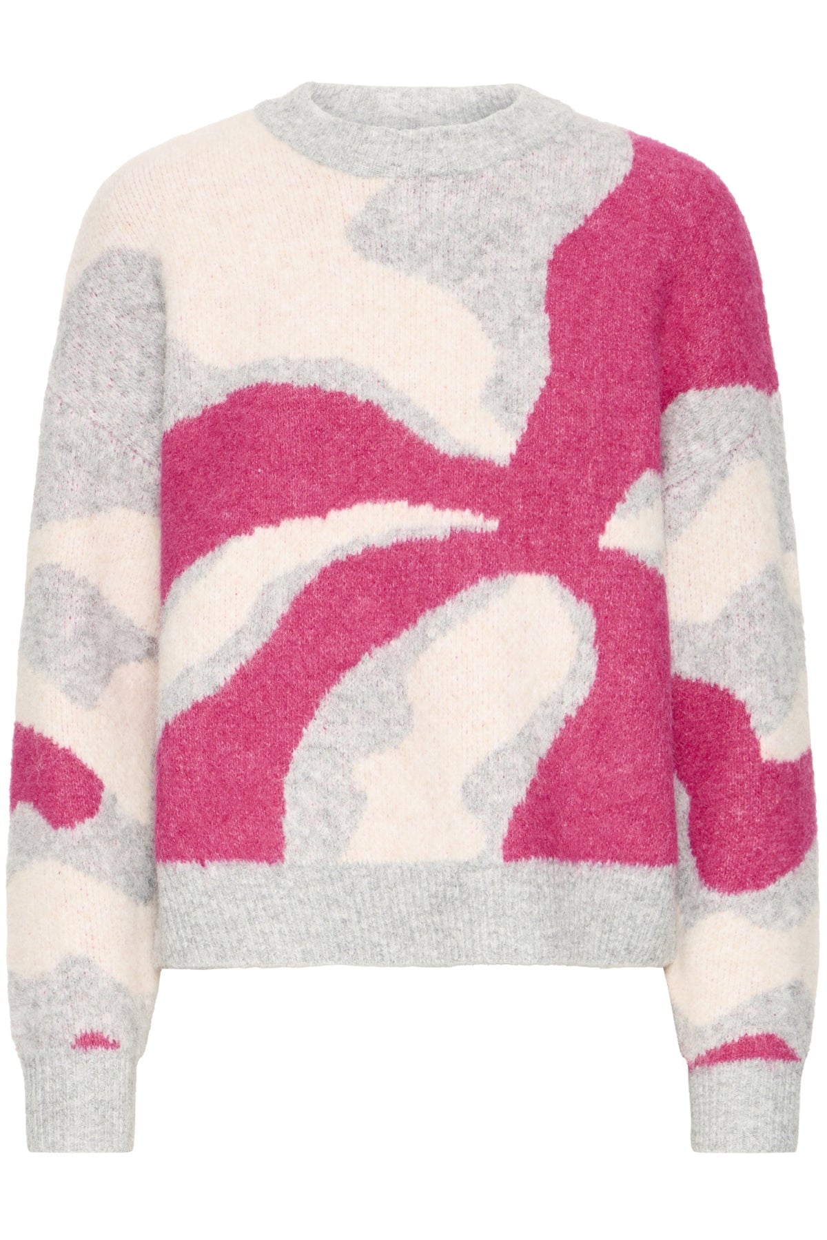 b.youngb.young BYOMEA Abstract JumperClothingAbstract Pink - Blue Water Clothing